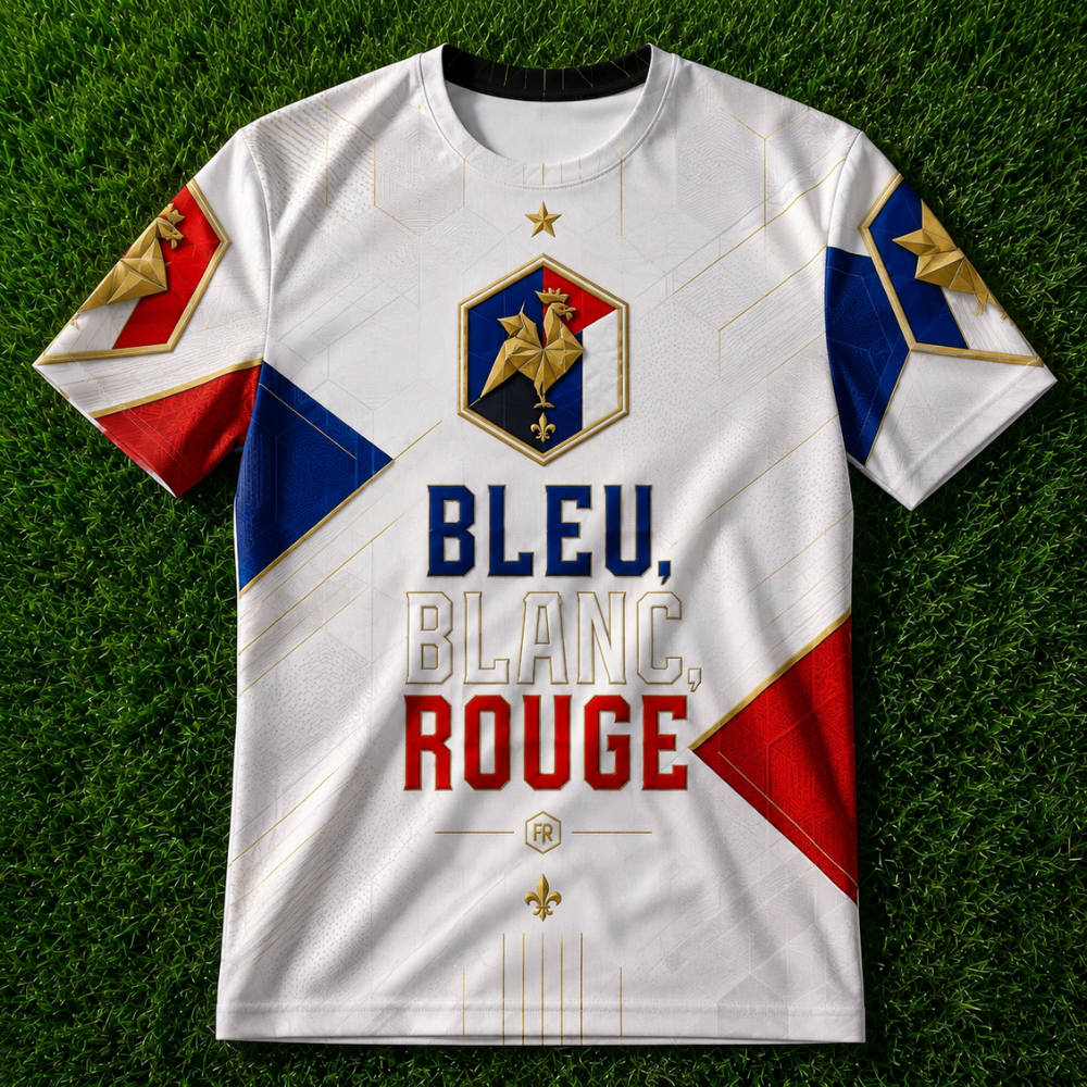 BLEU, BLANC, ROUGE - maillot