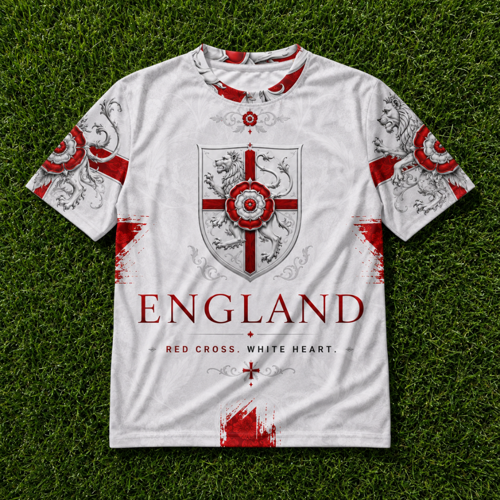 RED CROSS, WHITE HEART - shirt