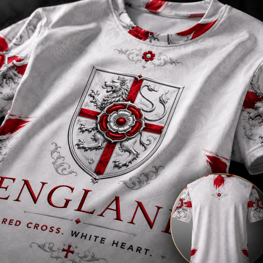 RED CROSS, WHITE HEART - shirt