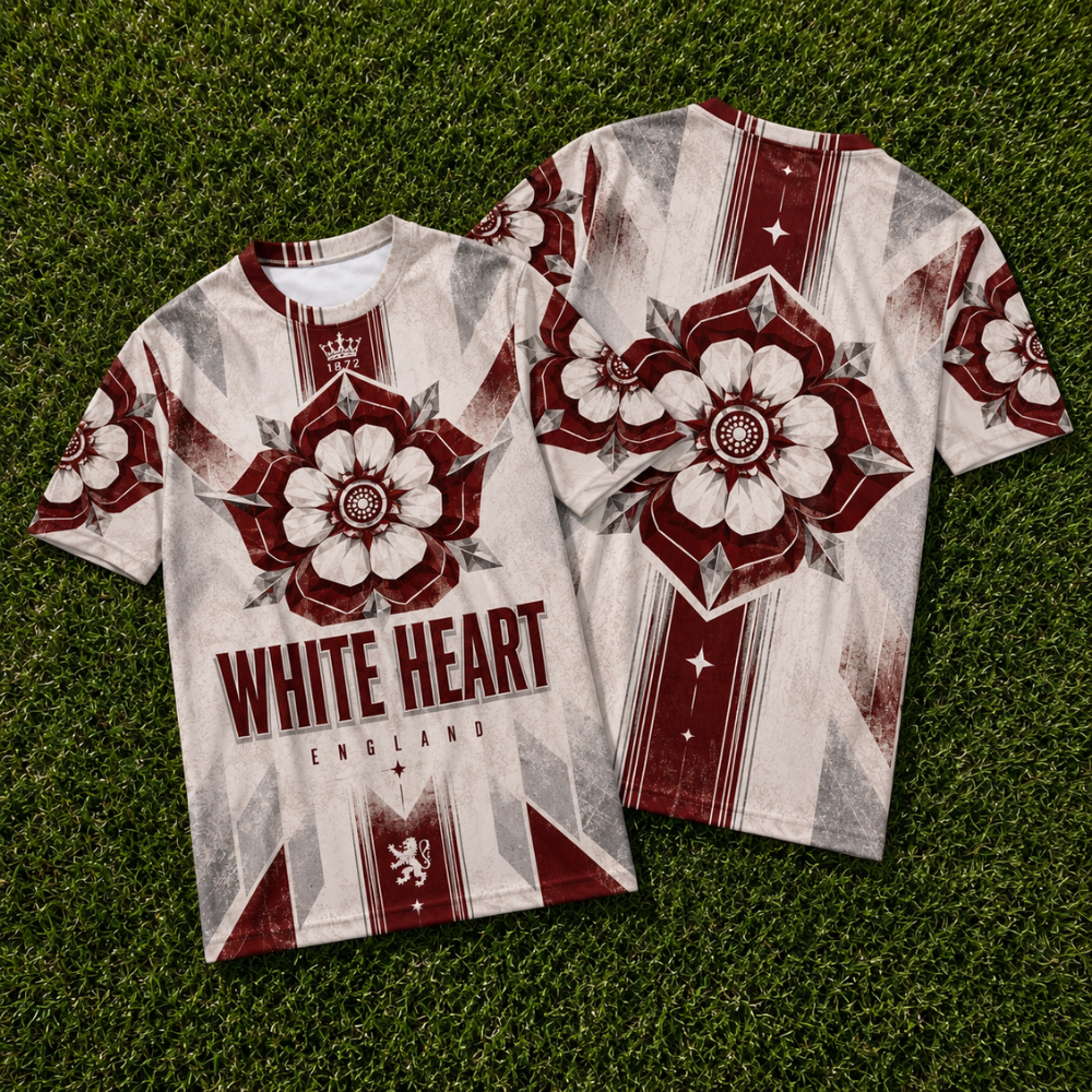 WHITE HEART - shirt