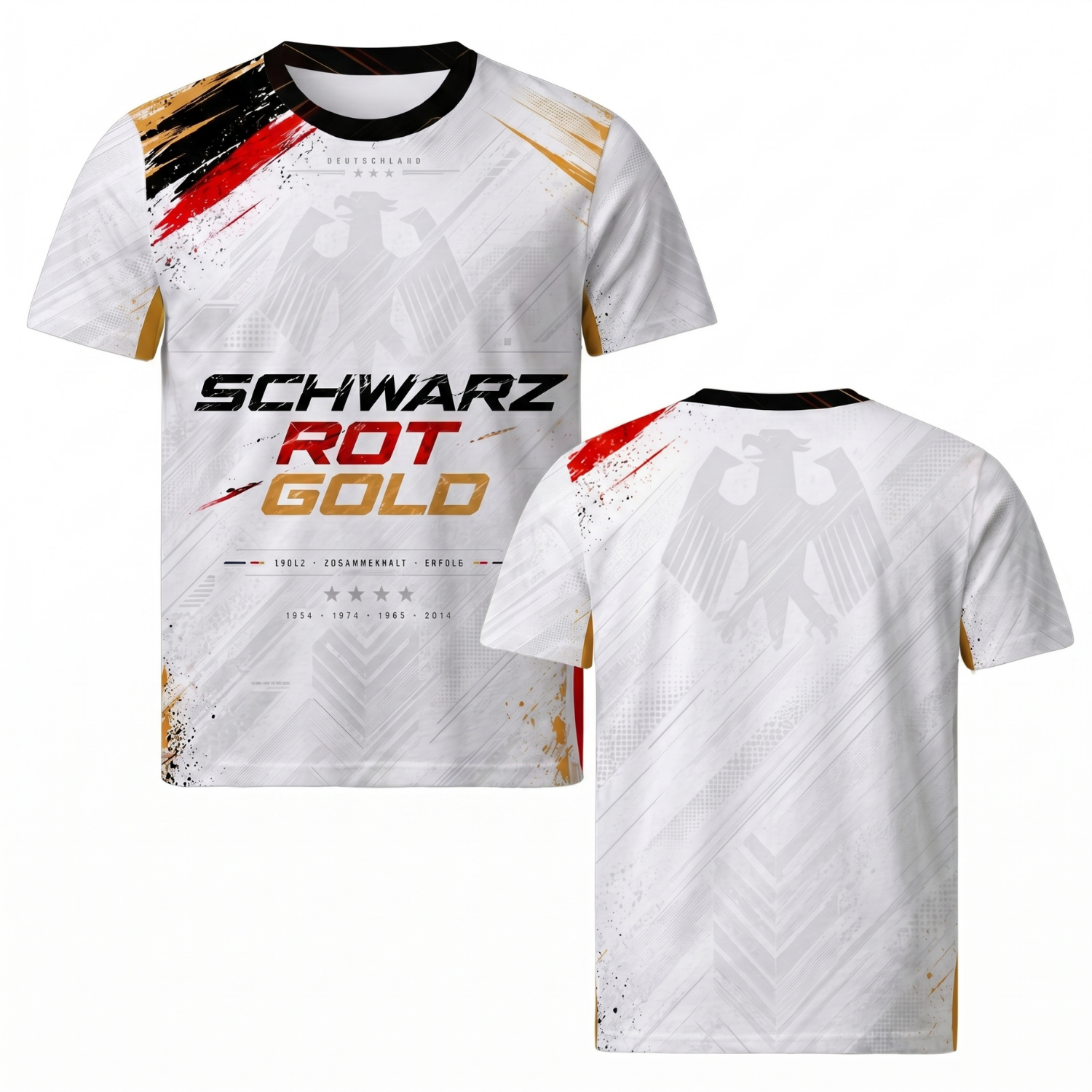 SCHWARZ ROT GOLD - Trikot