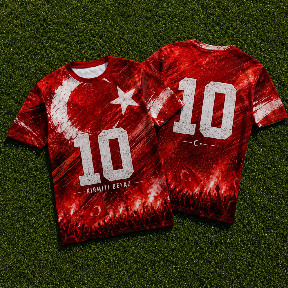 KIRMIZI BEYAZ- Trikot