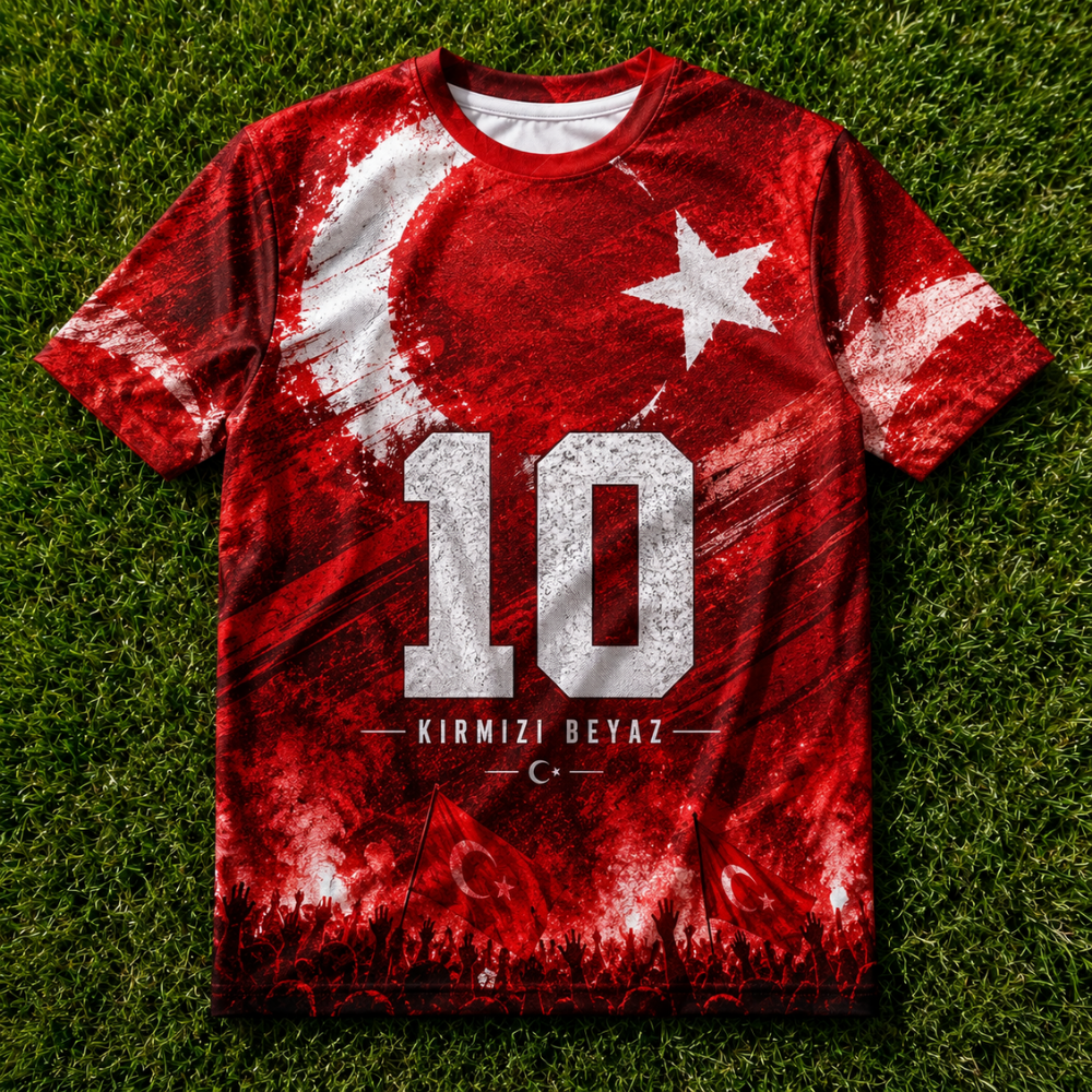KIRMIZI BEYAZ- Trikot