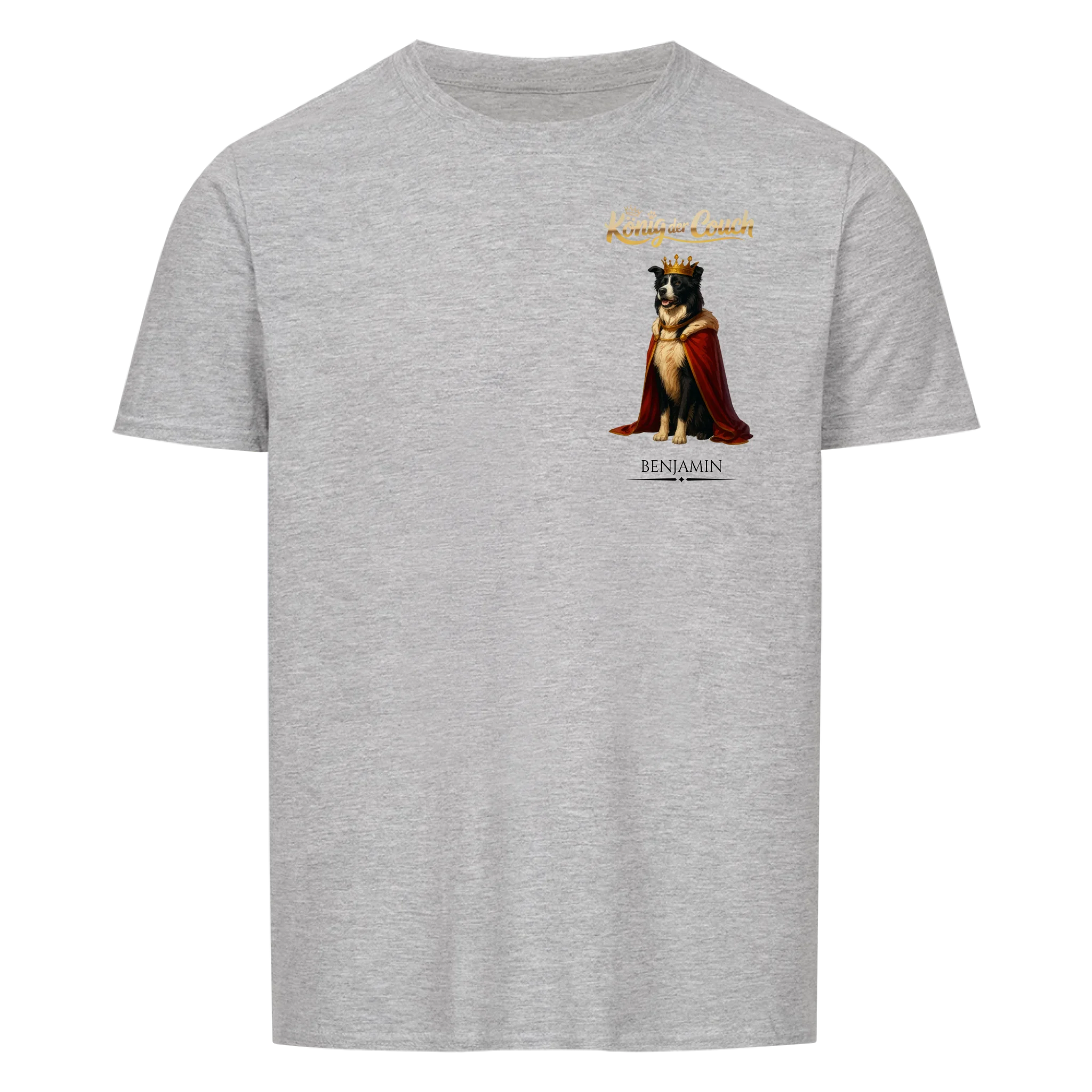 King of the couch (chest print) - Shirt <tc>custom made</tc>