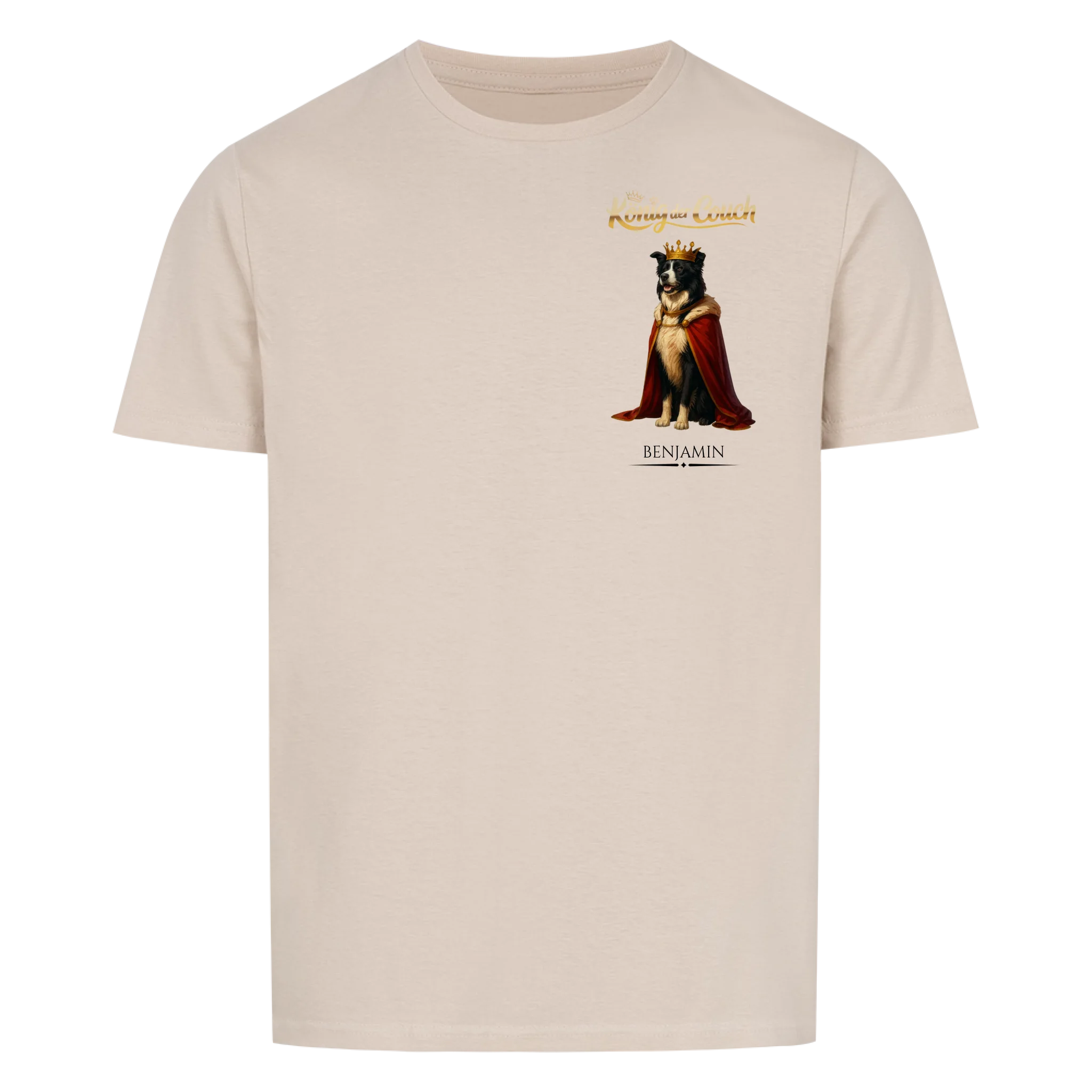 King of the couch (chest print) - Shirt <tc>custom made</tc>