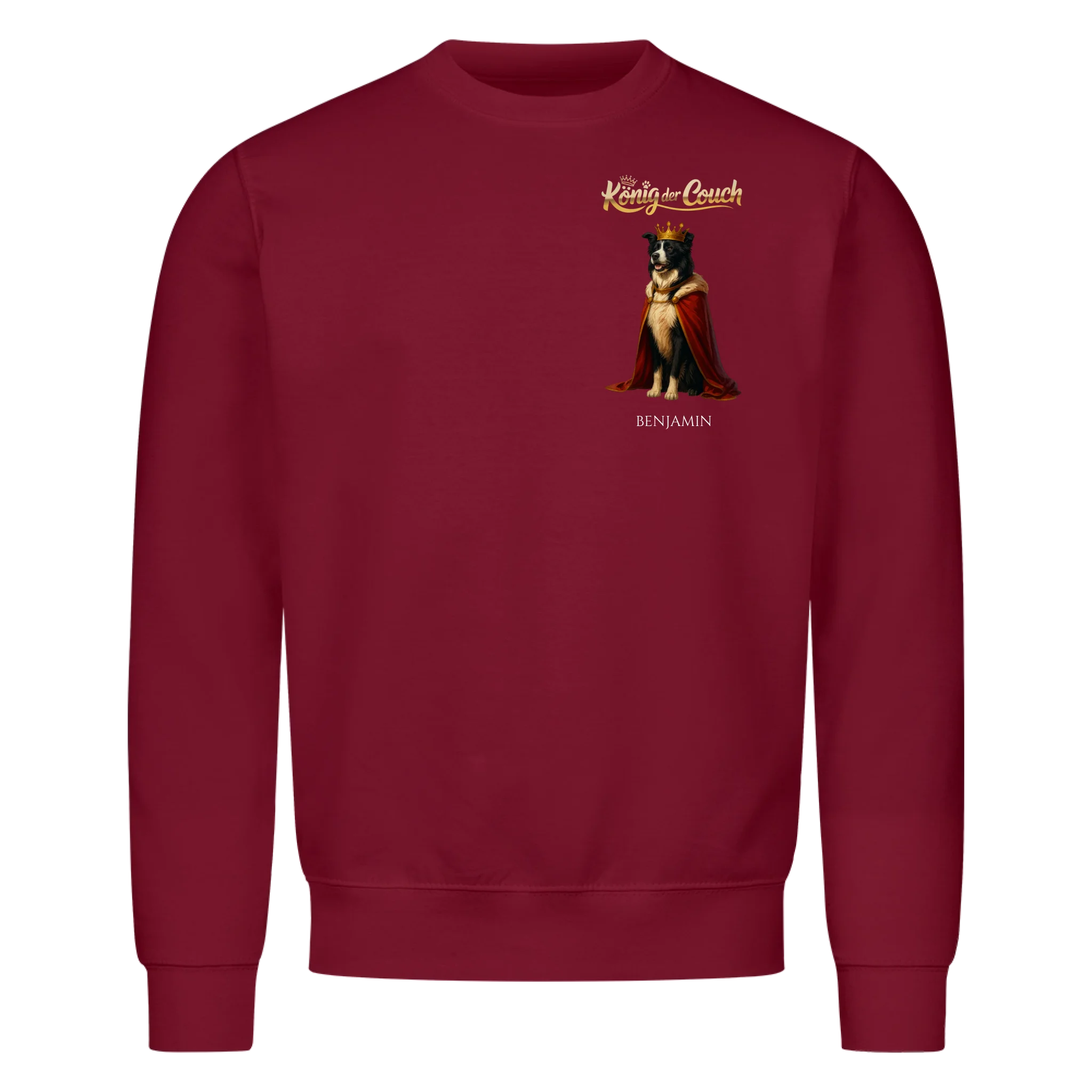 King of the couch (chest print) - Shirt <tc>custom made</tc>