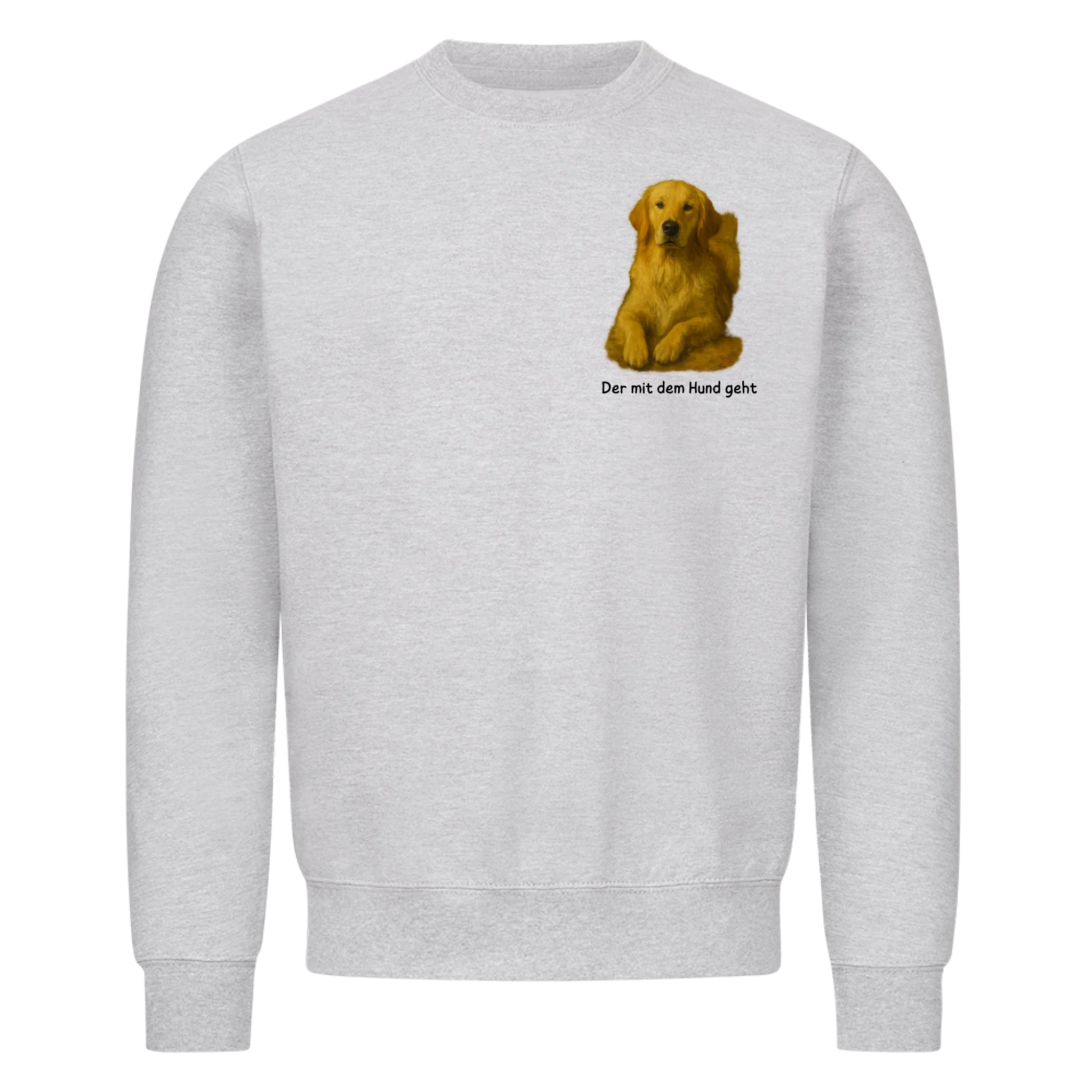 The one who walks the dog - Shirt <tc>custom made</tc>