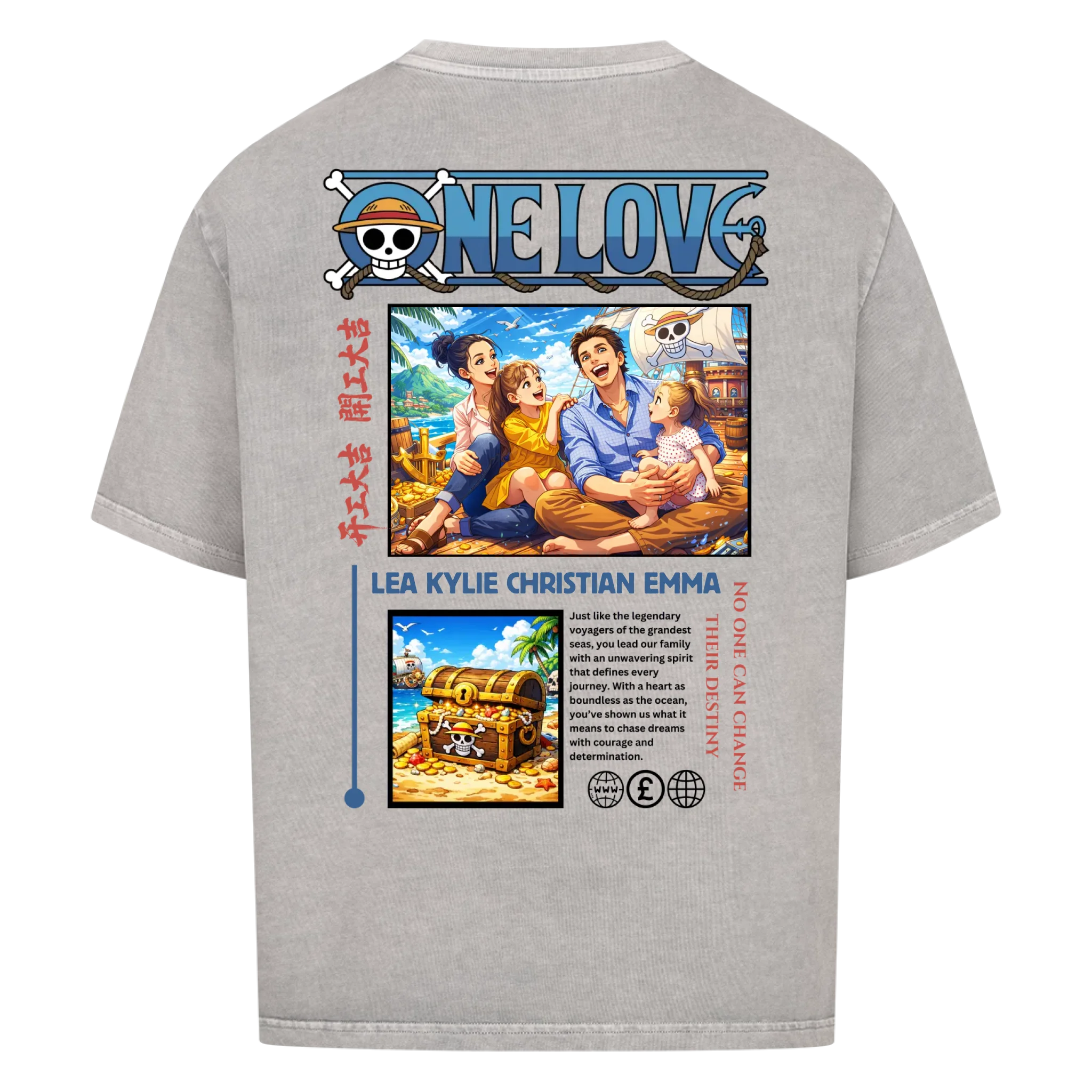 ONE LOVE (MOM) - custom made (upload)