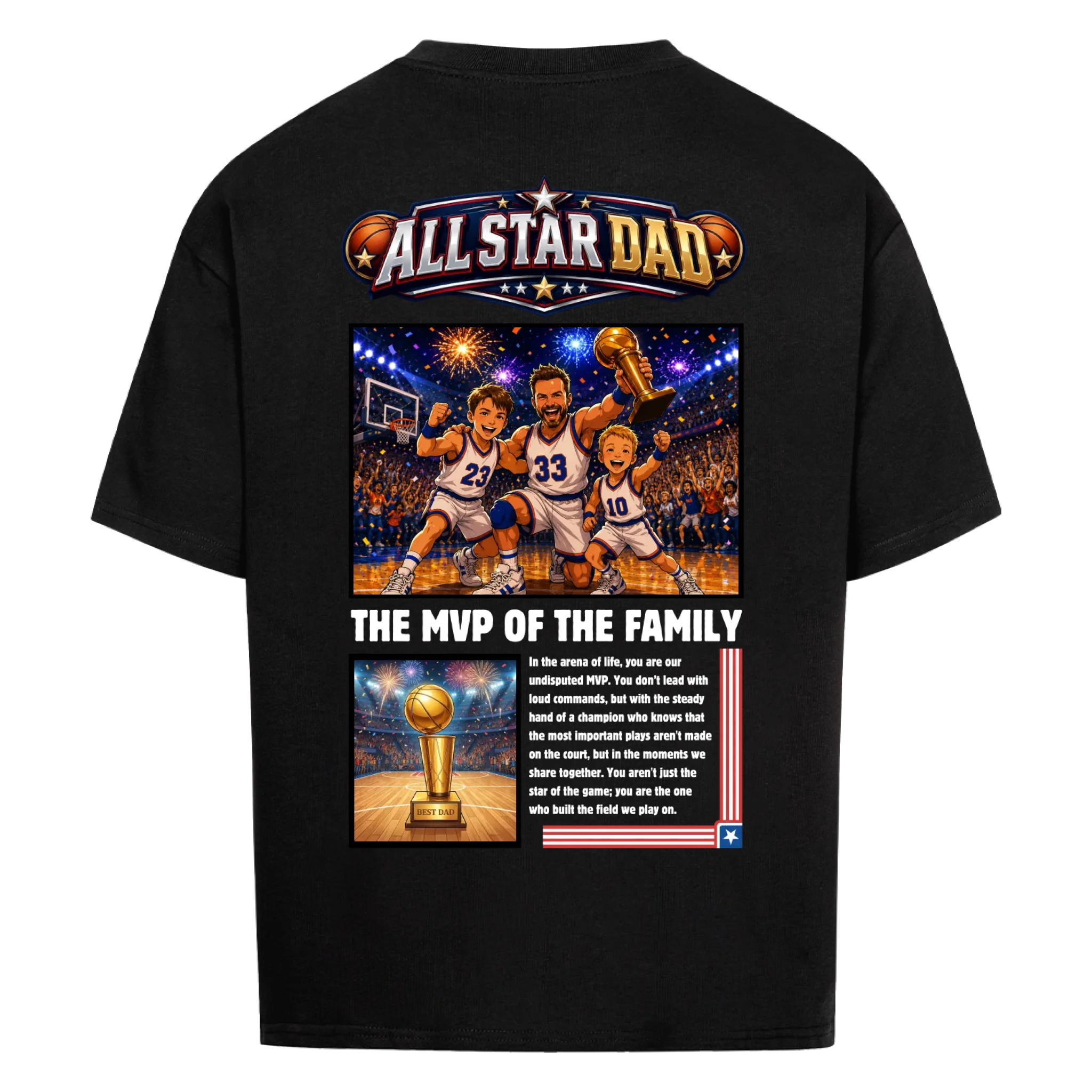 ALL STAR DAD - custom made