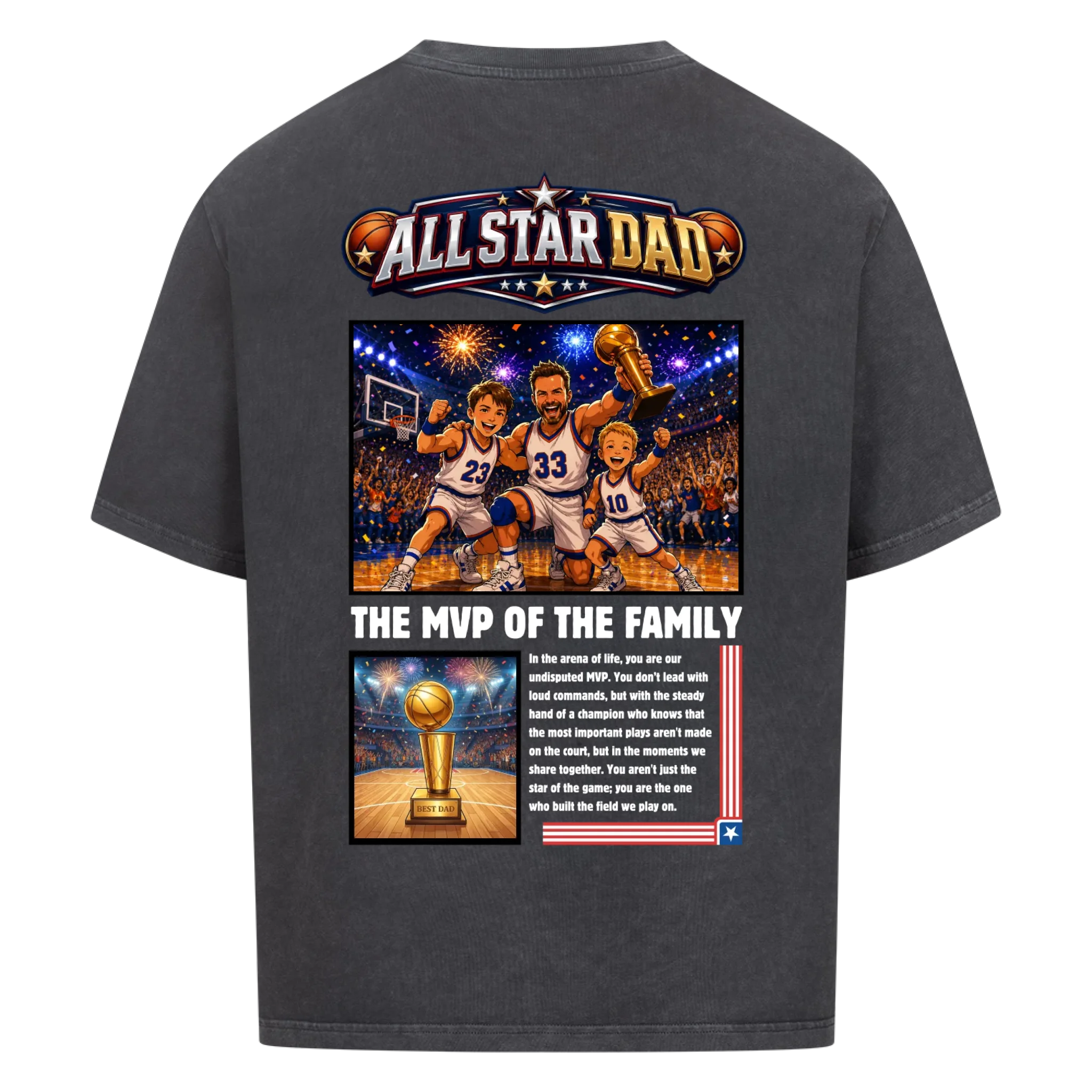 ALL STAR DAD - custom made