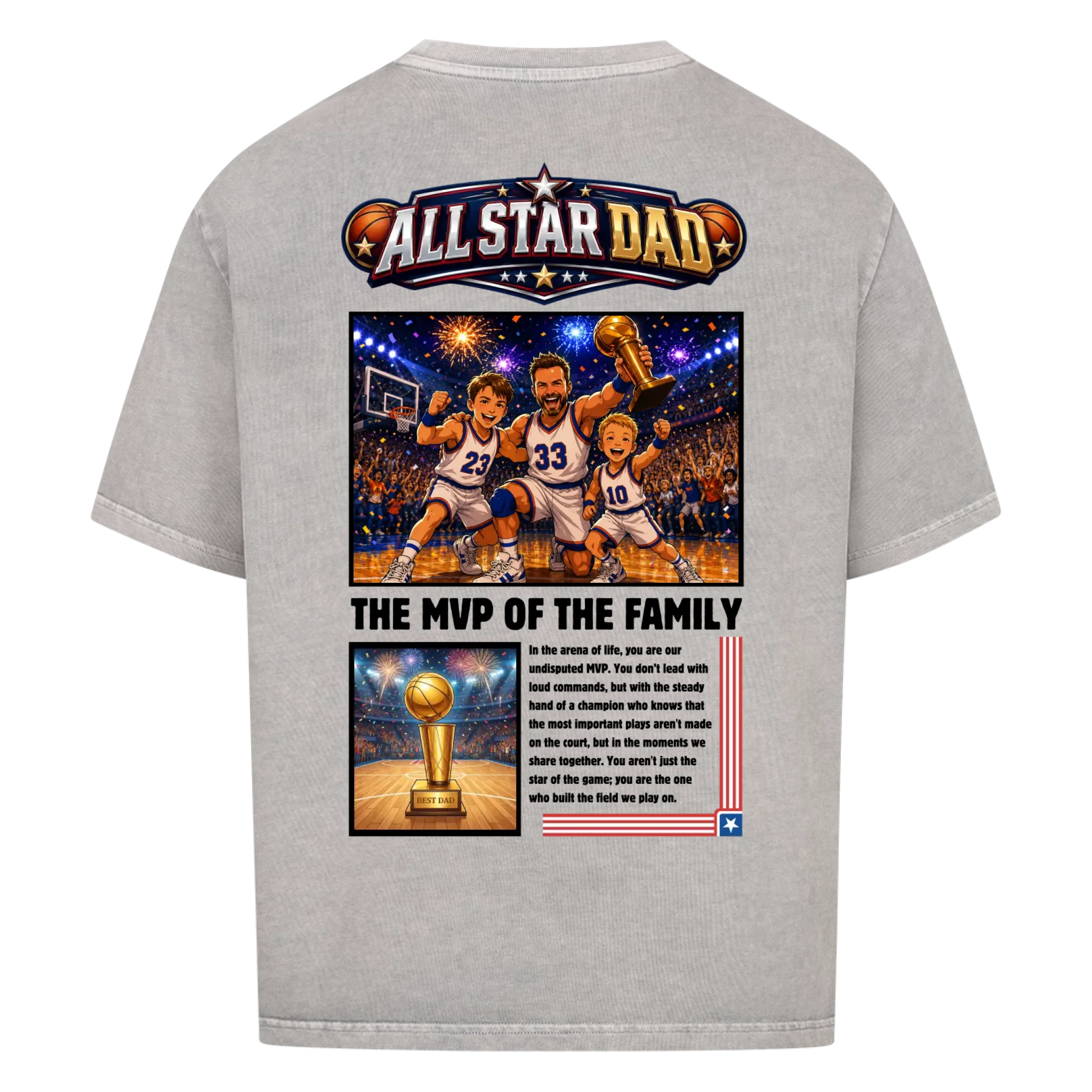 ALL STAR DAD - custom made