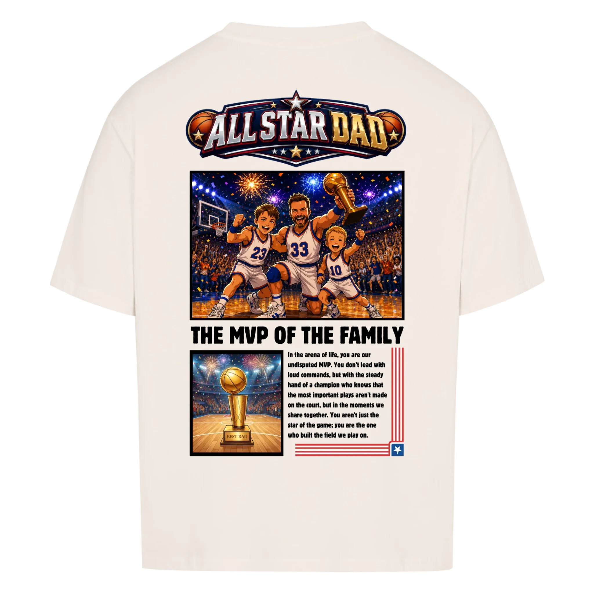 ALL STAR DAD - custom made