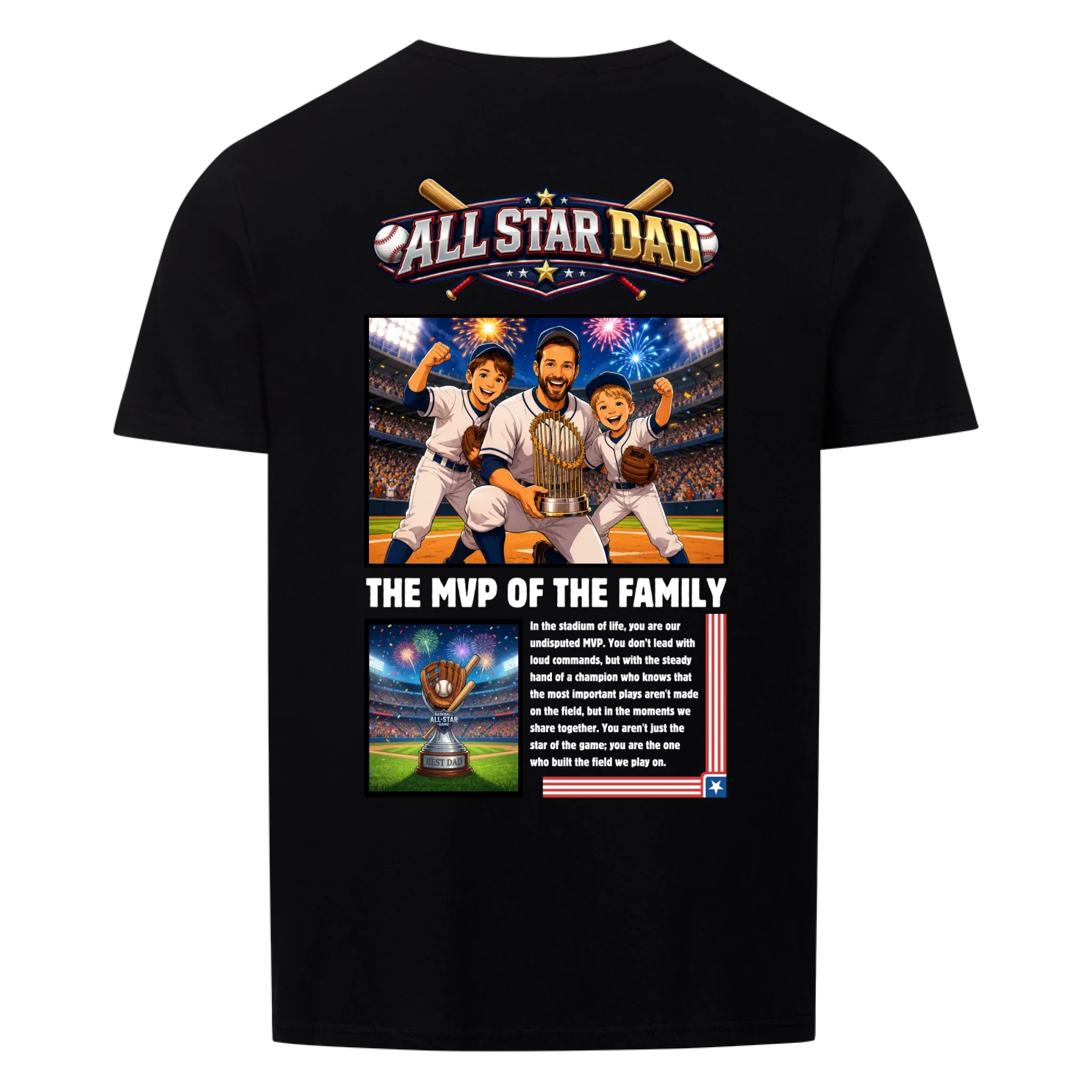 ALL STAR DAD - custom made