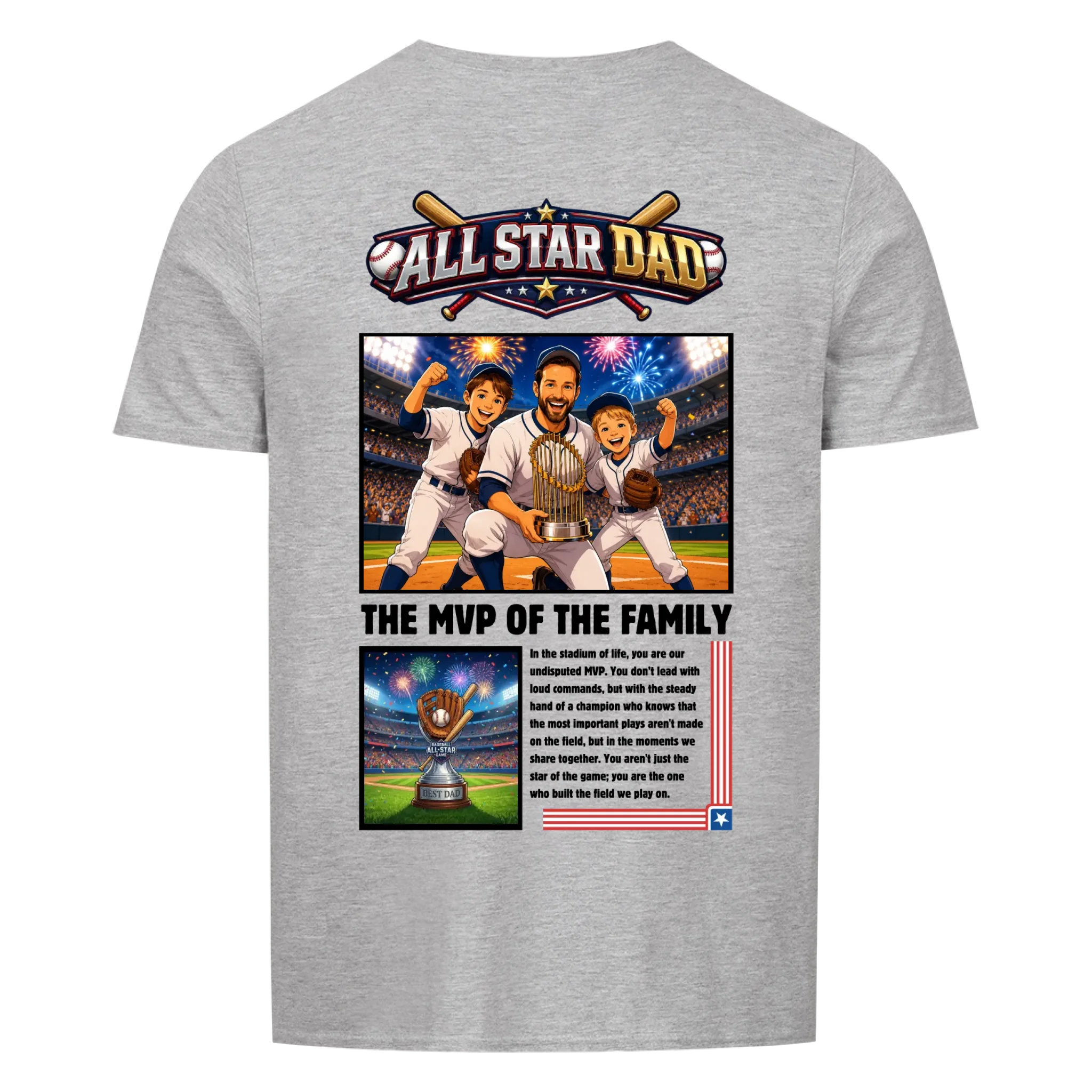 ALL STAR DAD - custom made