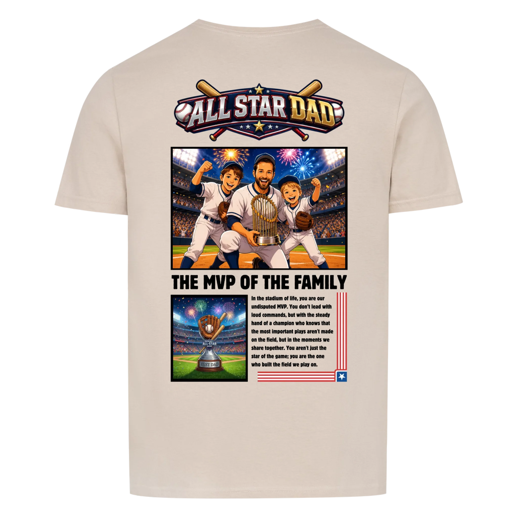 ALL STAR DAD - custom made