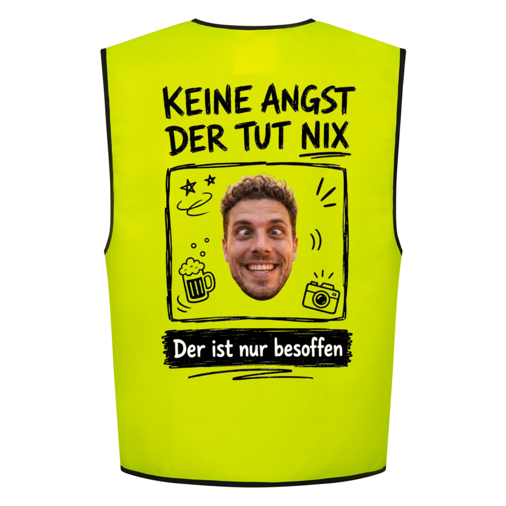 Der tut nix - Warnweste copy