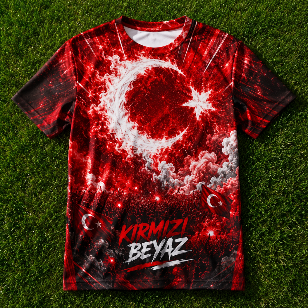 KIRMIZI BEYAZ- Trikot