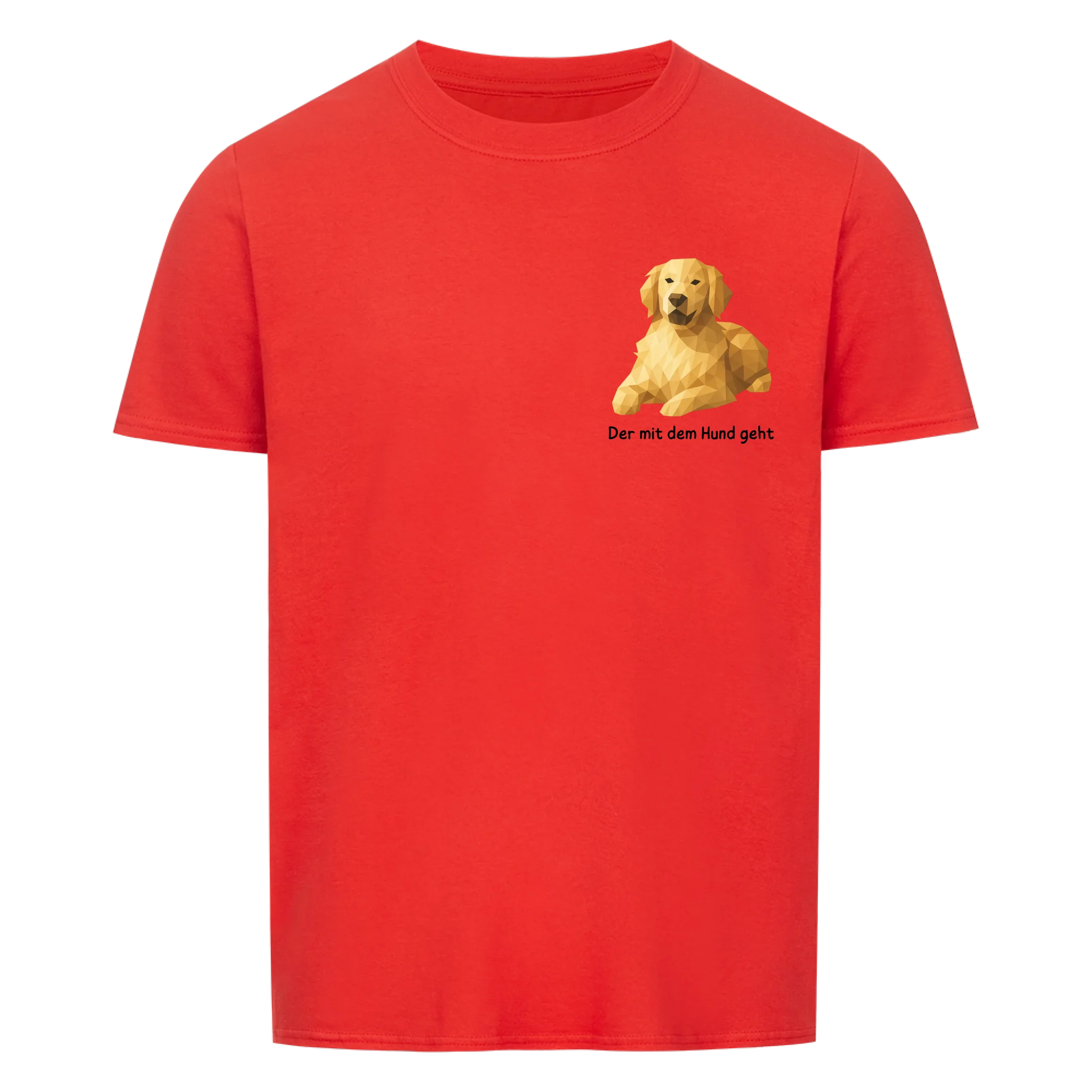 The one who walks the dog 2 - Shirt <tc>custom made</tc>