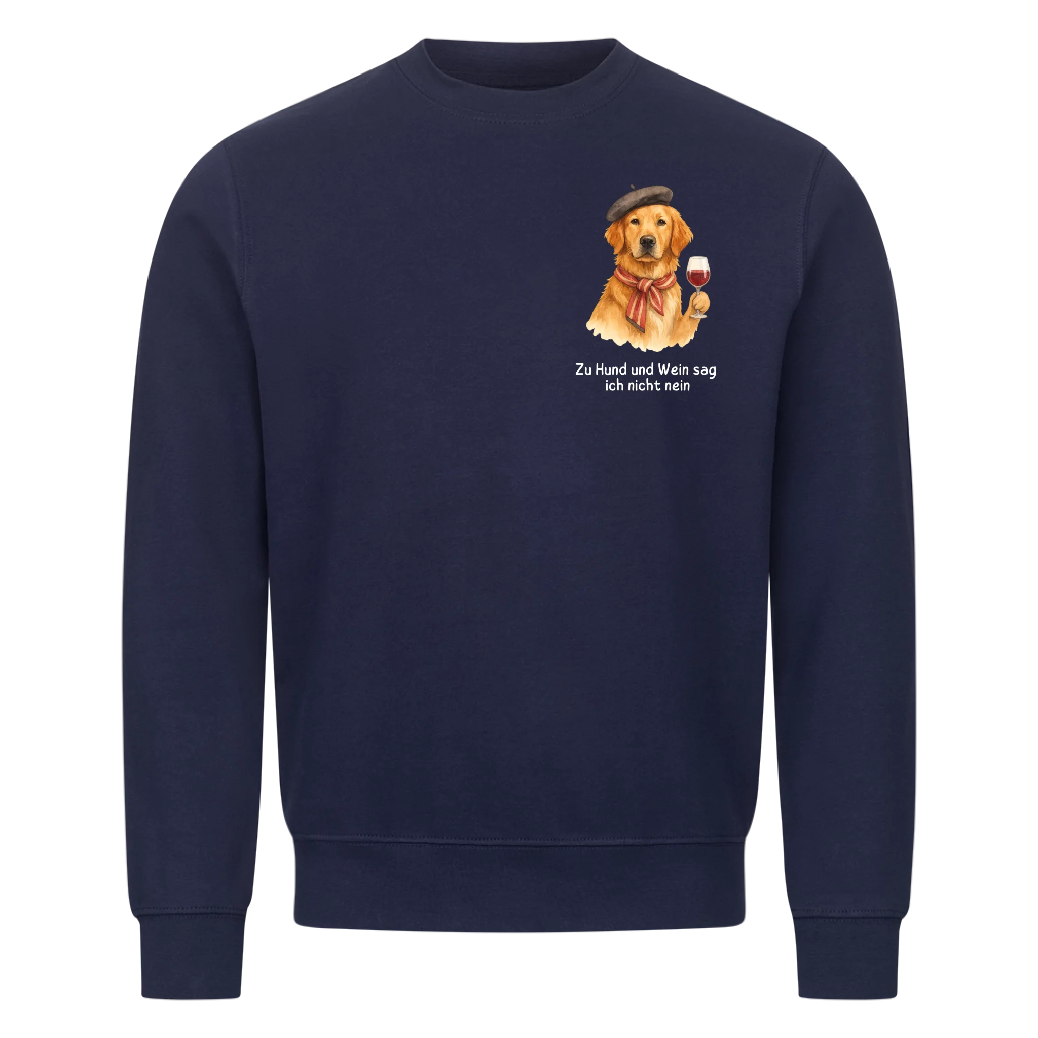 Dog and wine shirt <tc>custom made</tc>