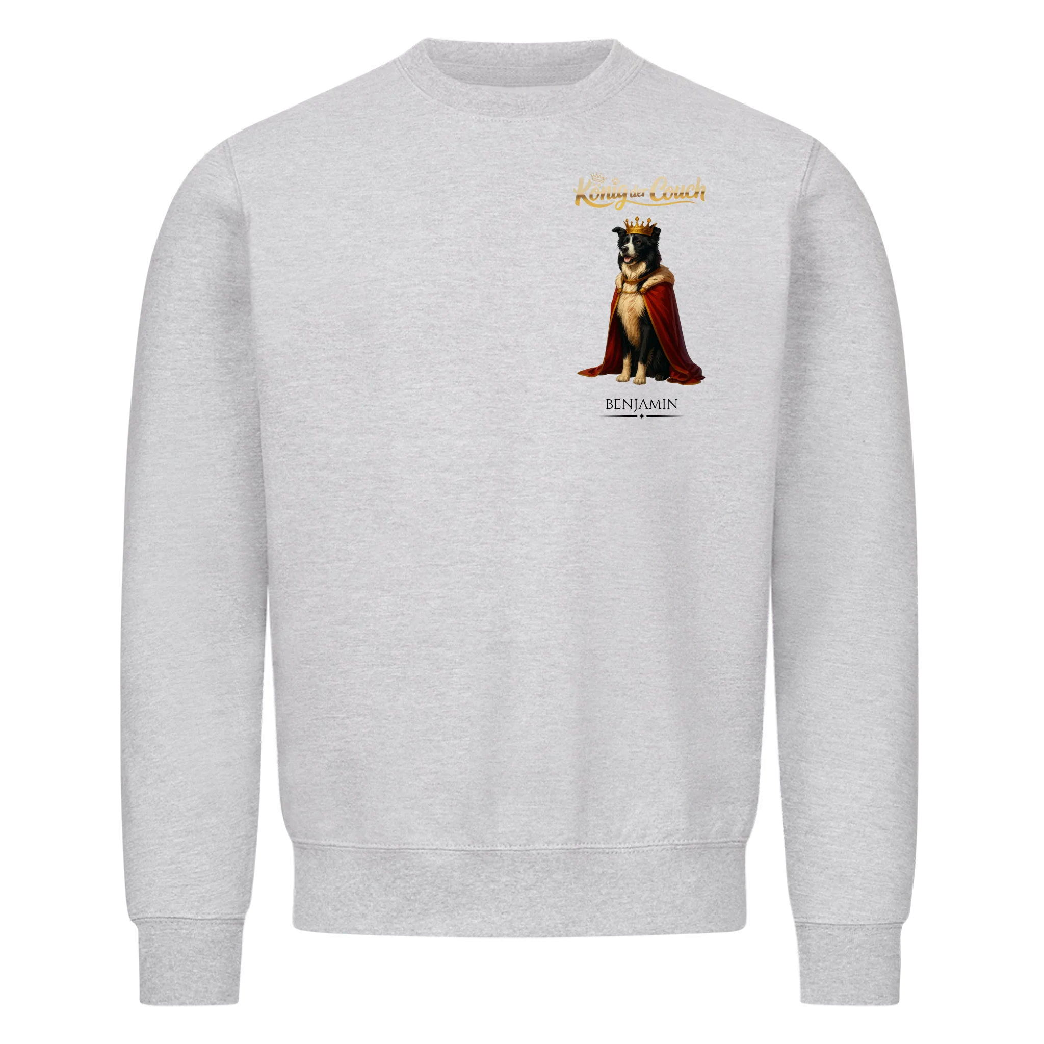 King of the couch (chest print) - Shirt <tc>custom made</tc>
