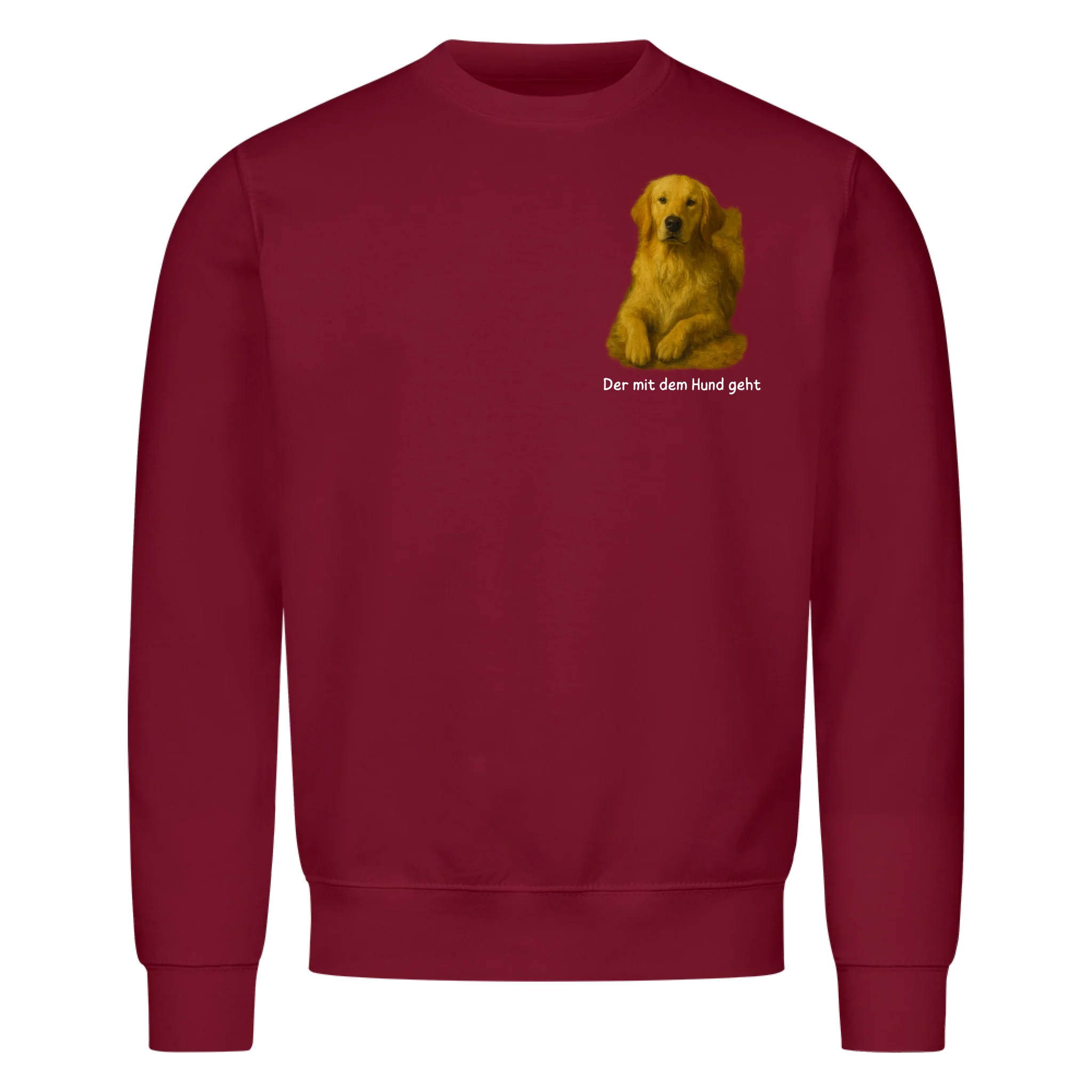 The one who walks the dog - Shirt <tc>custom made</tc>