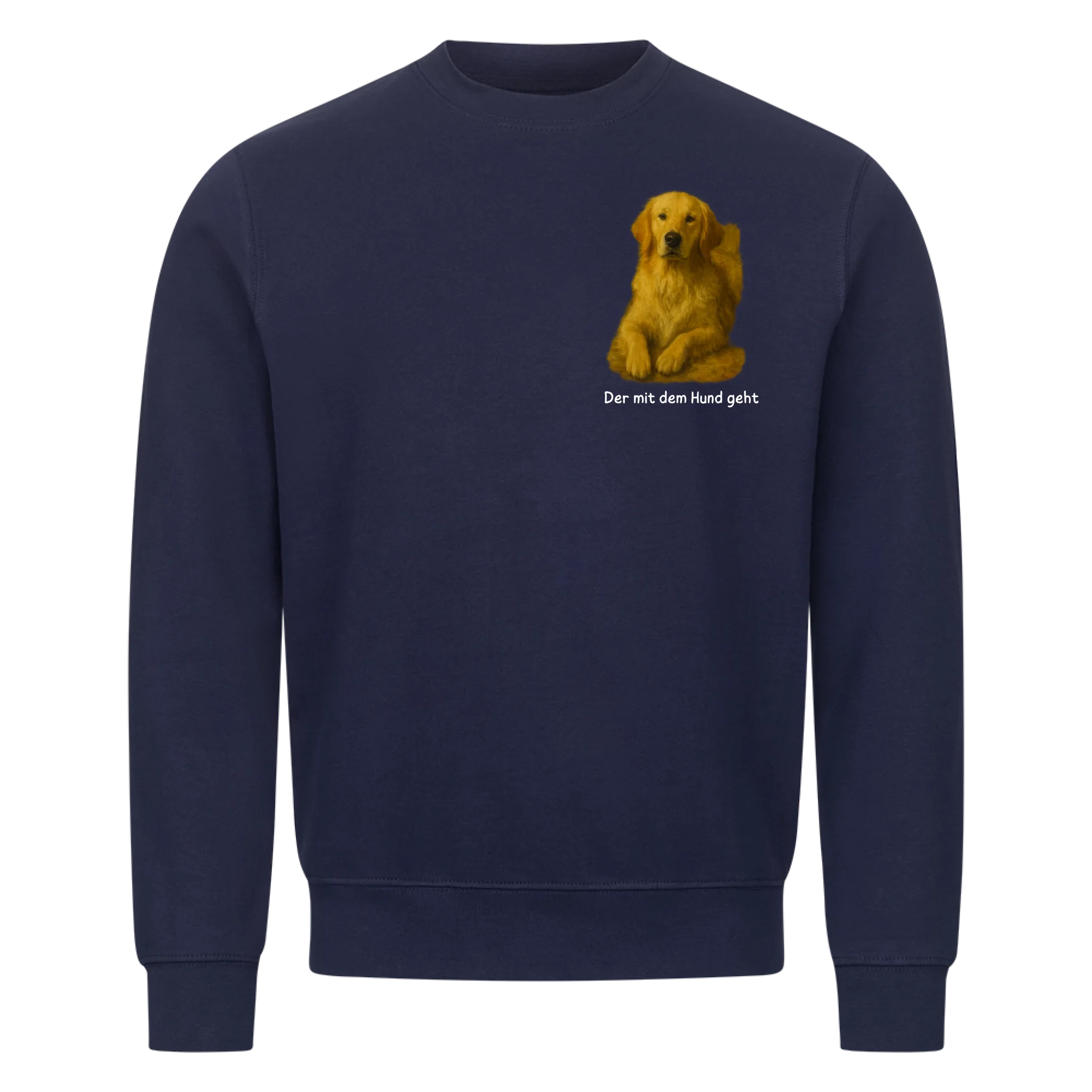 The one who walks the dog - Shirt <tc>custom made</tc>