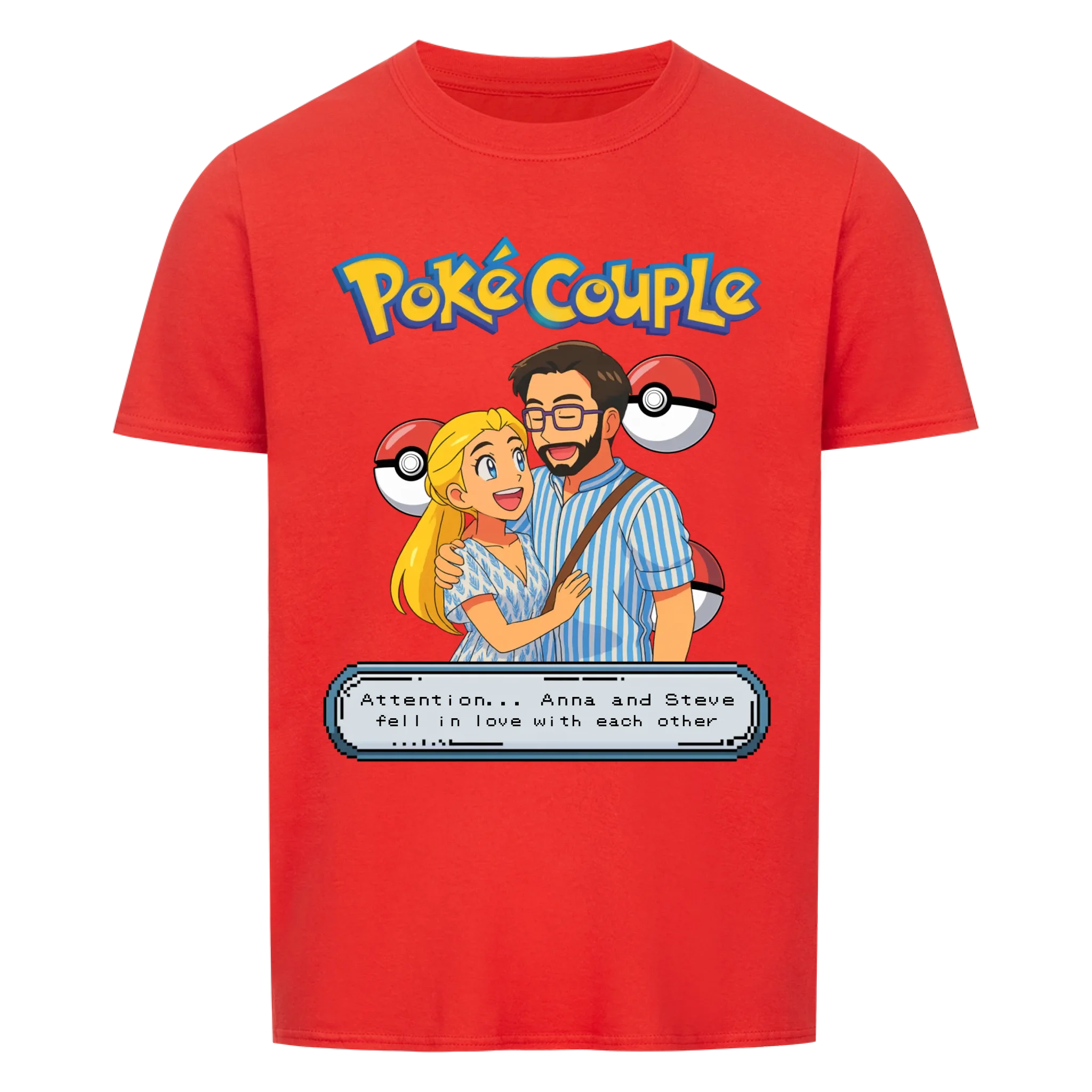 Poke Couple - Shirt (<tc>custom made</tc>)