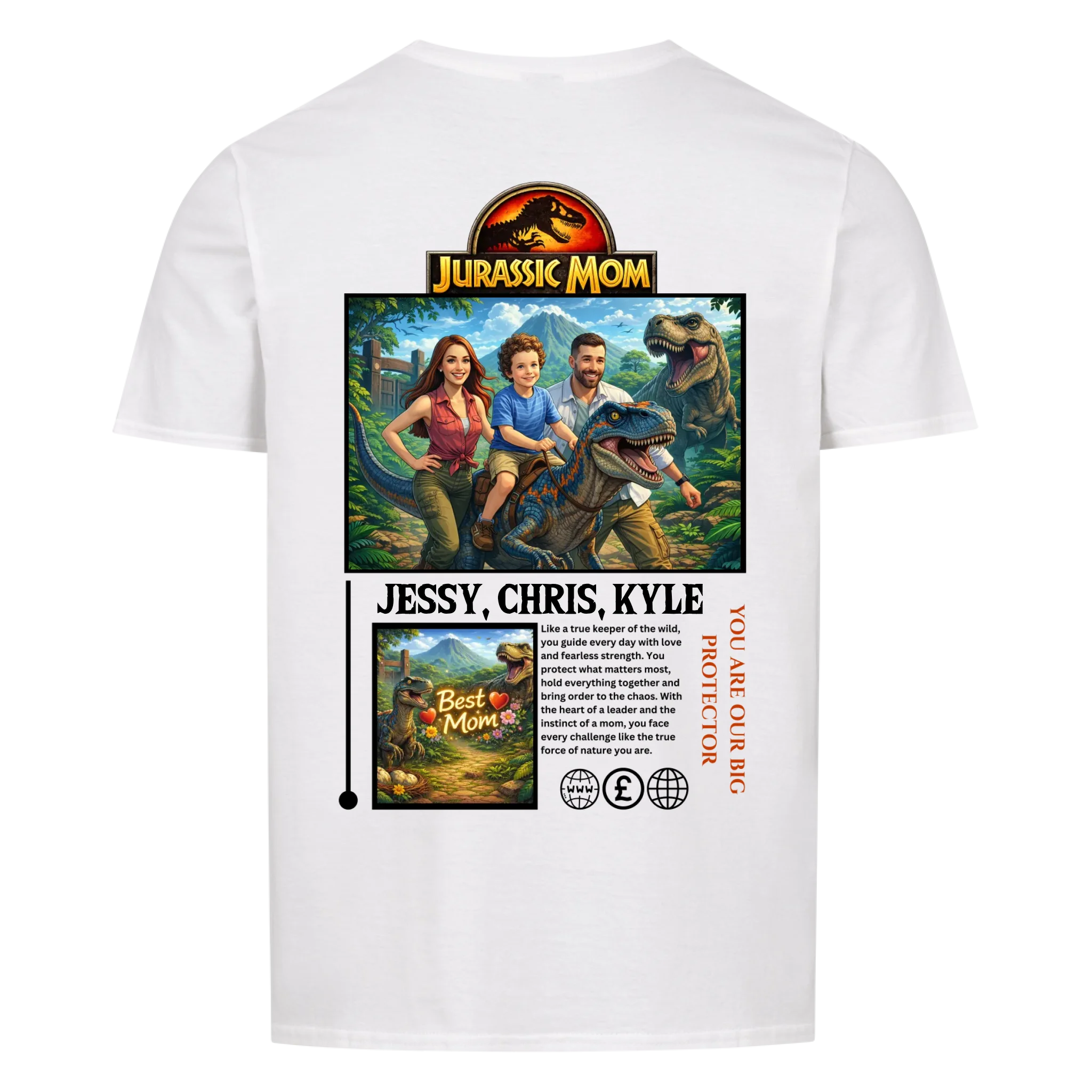 JURASSIC MOM - custom made (upload)