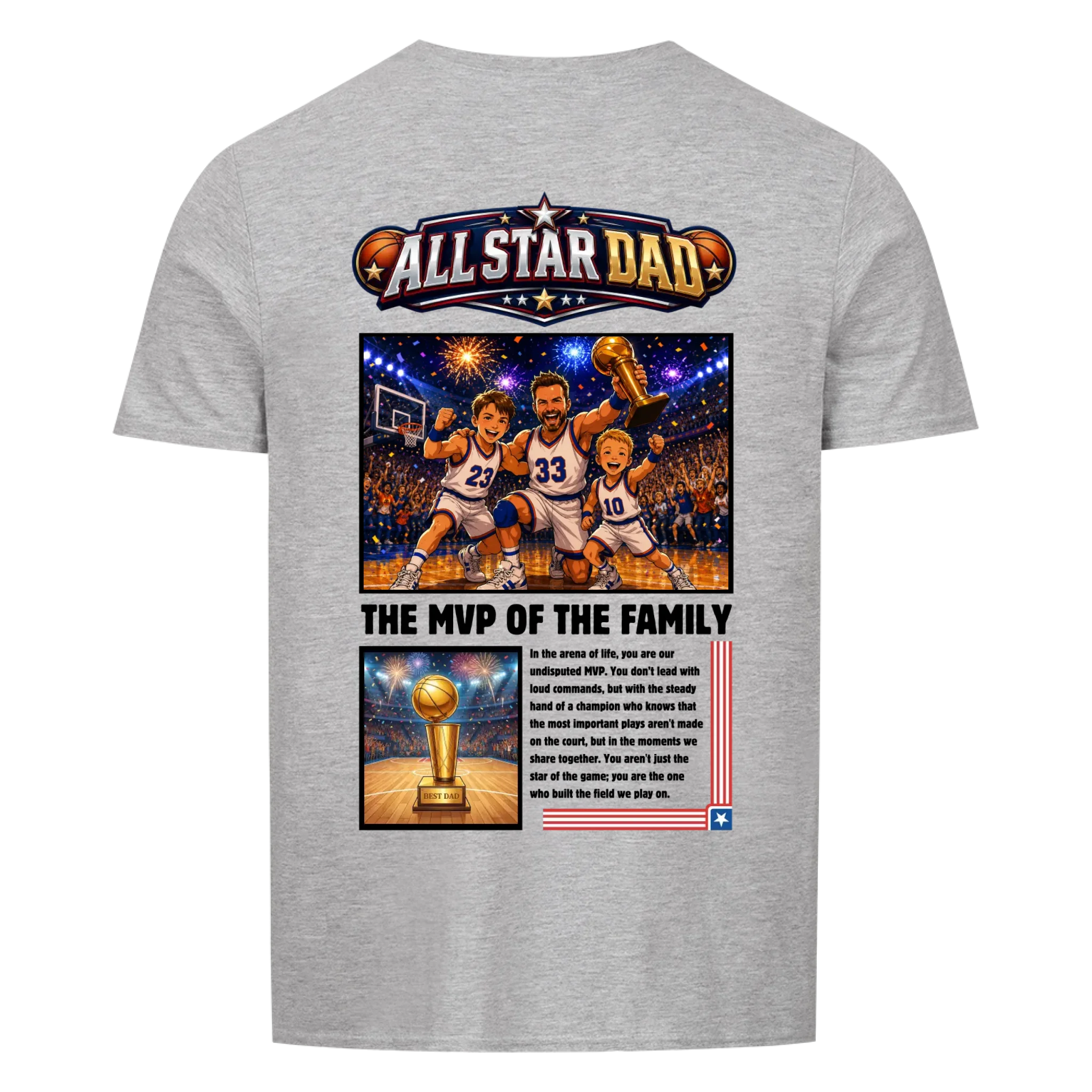 ALL STAR DAD - custom made