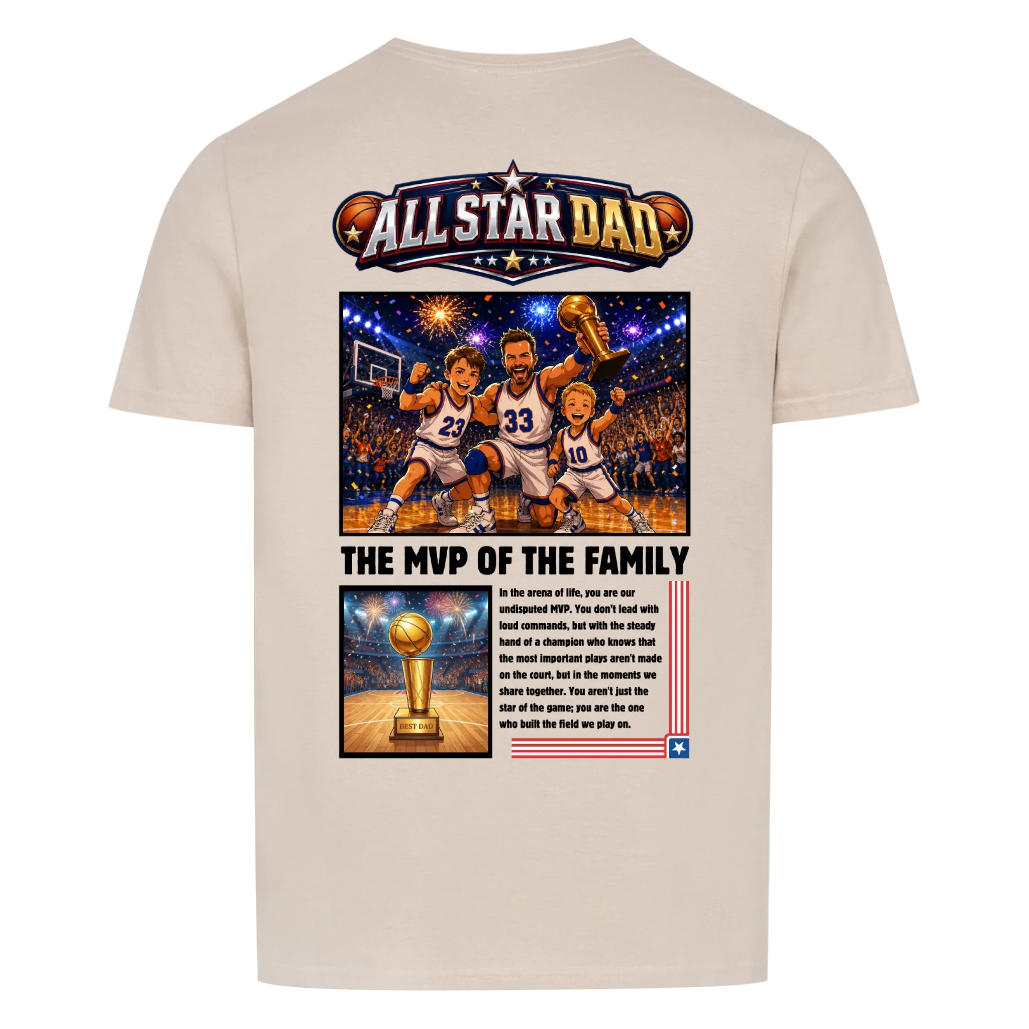ALL STAR DAD - custom made