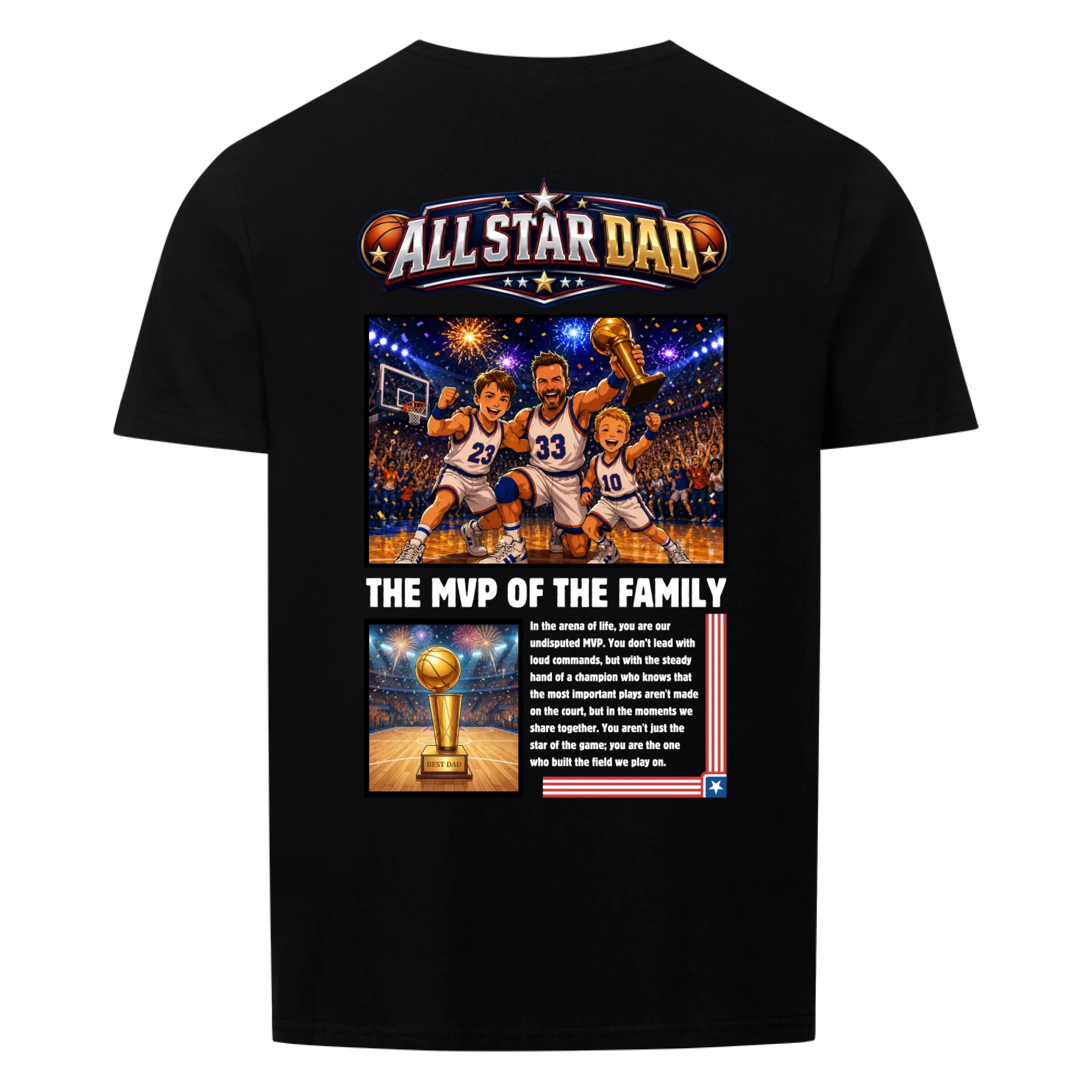 ALL STAR DAD - custom made