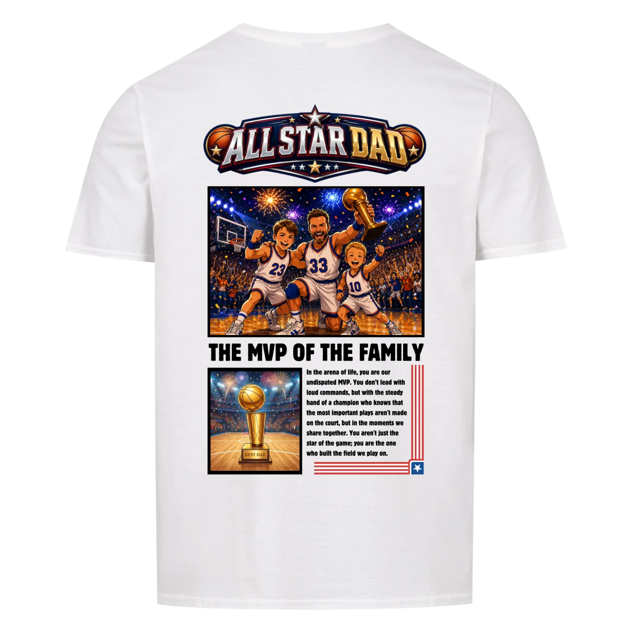 ALL STAR DAD - custom made
