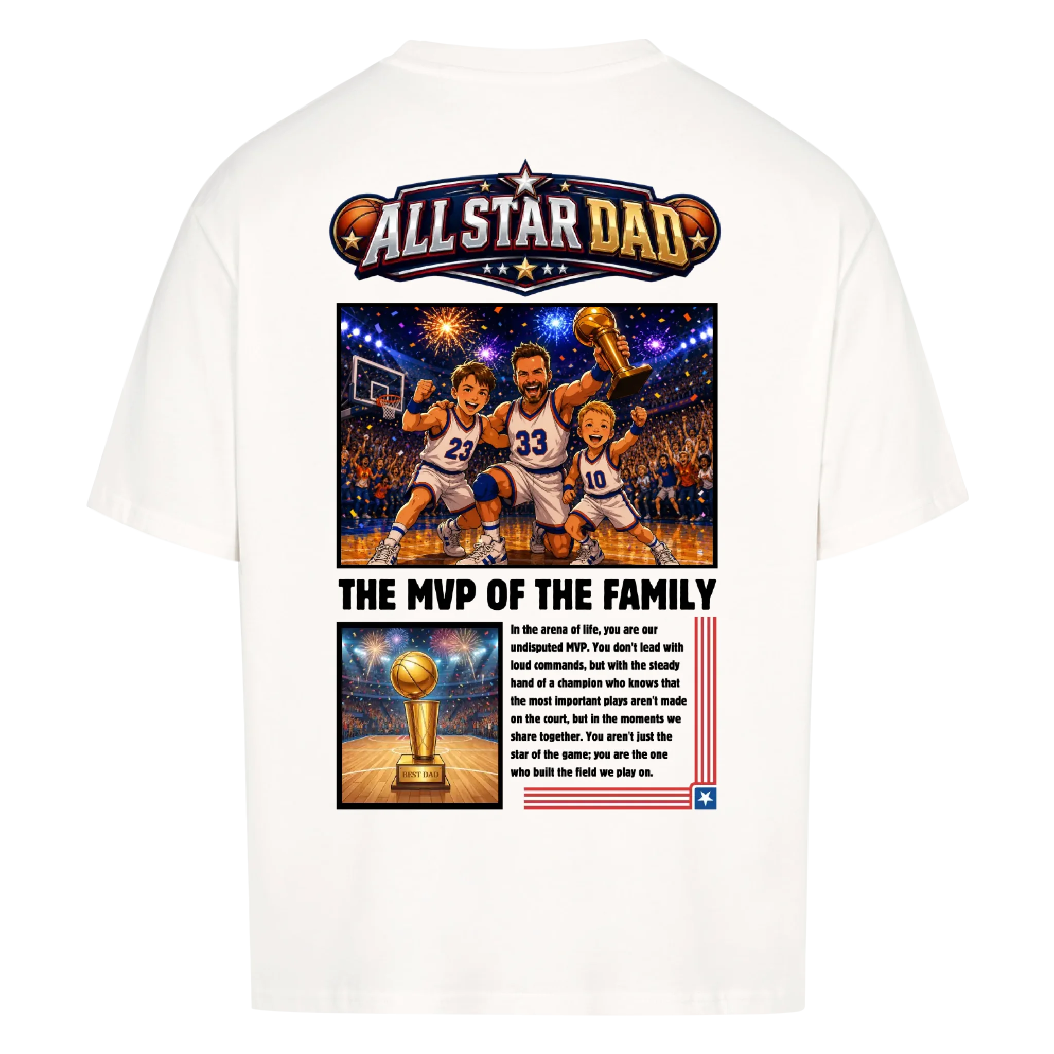ALL STAR DAD - custom made