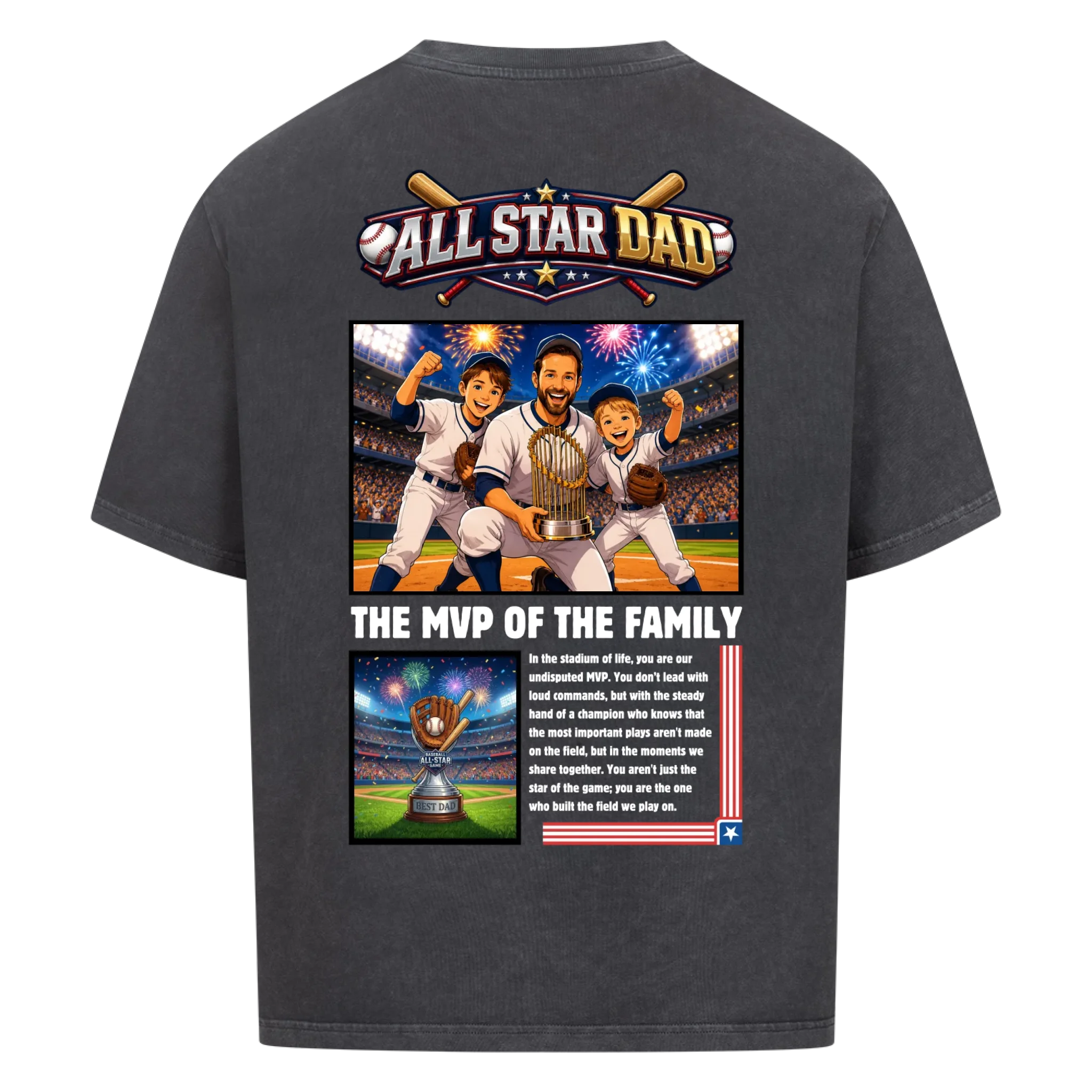 ALL STAR DAD - custom made