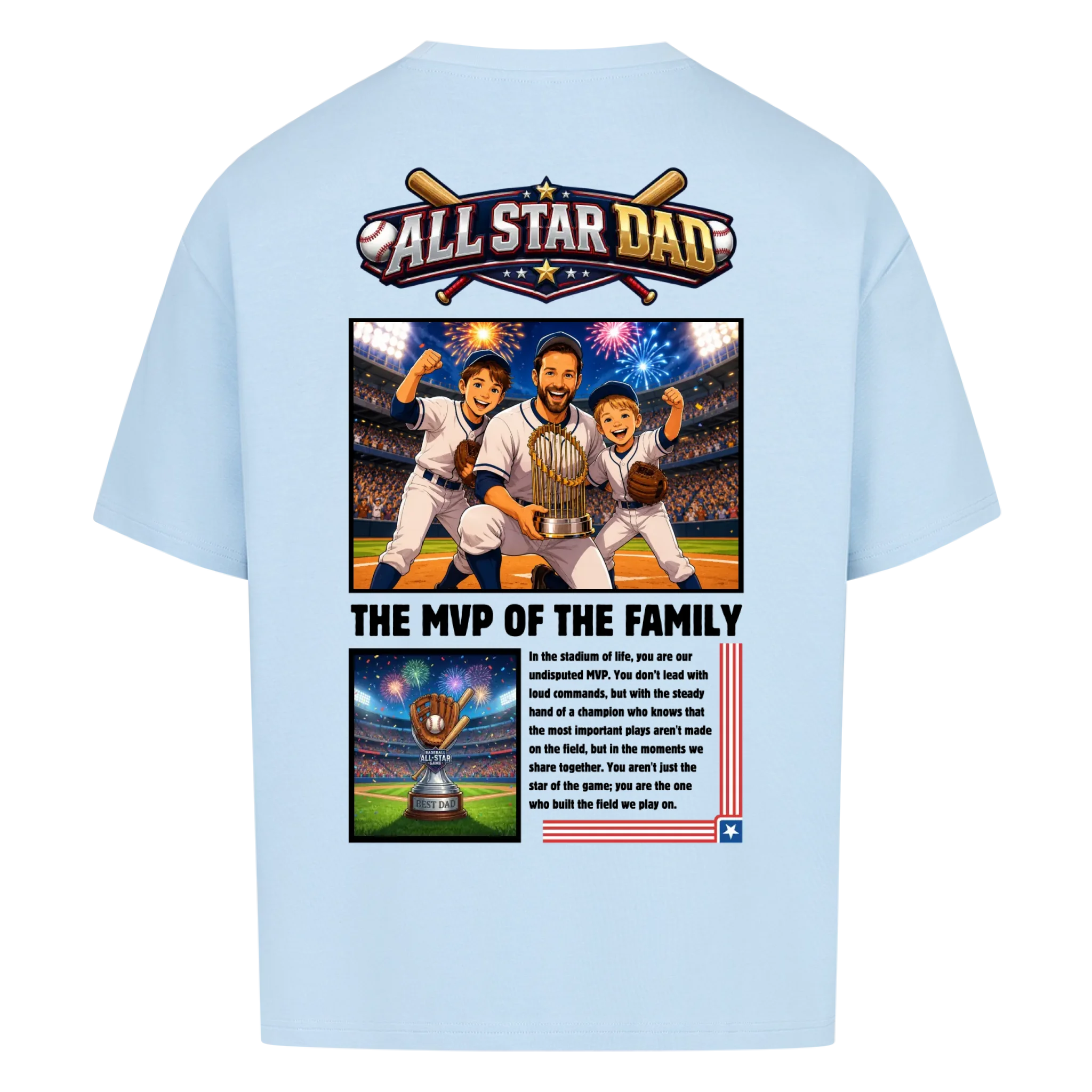 ALL STAR DAD - custom made