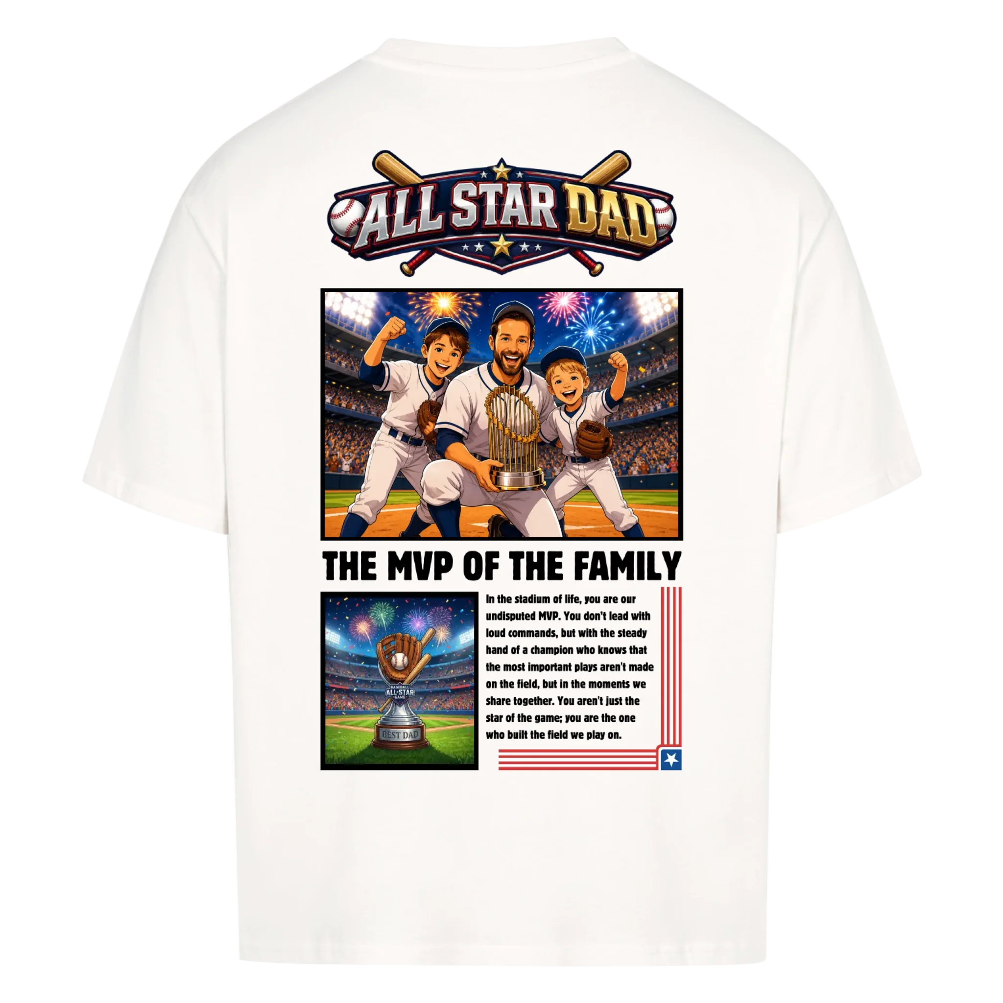 ALL STAR DAD - custom made