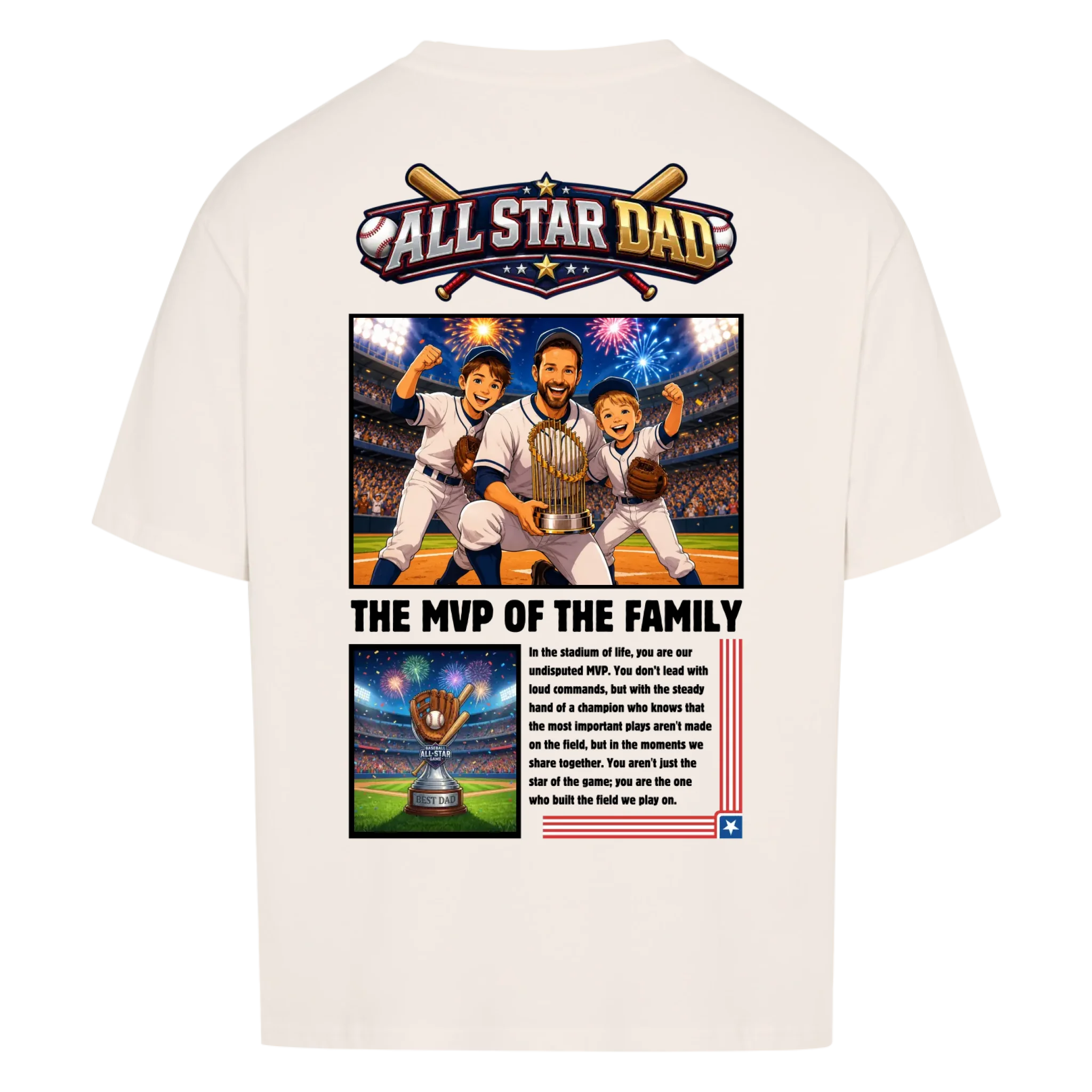 ALL STAR DAD - custom made