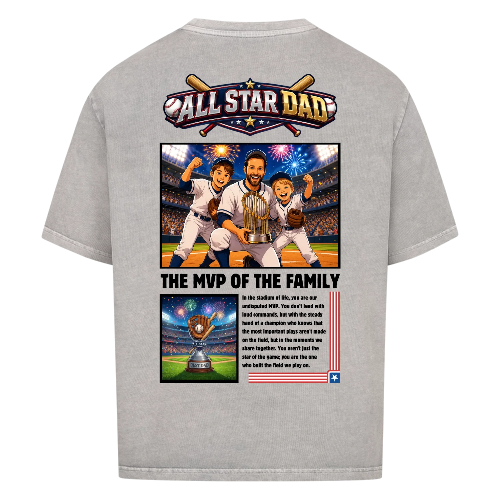 ALL STAR DAD - custom made