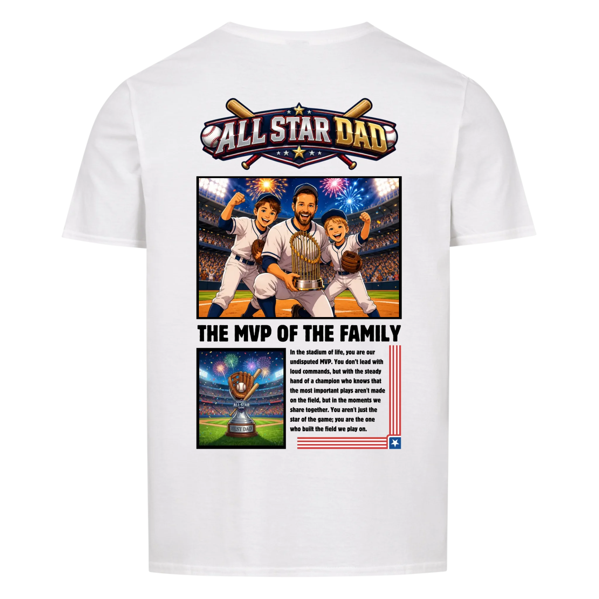 ALL STAR DAD - custom made